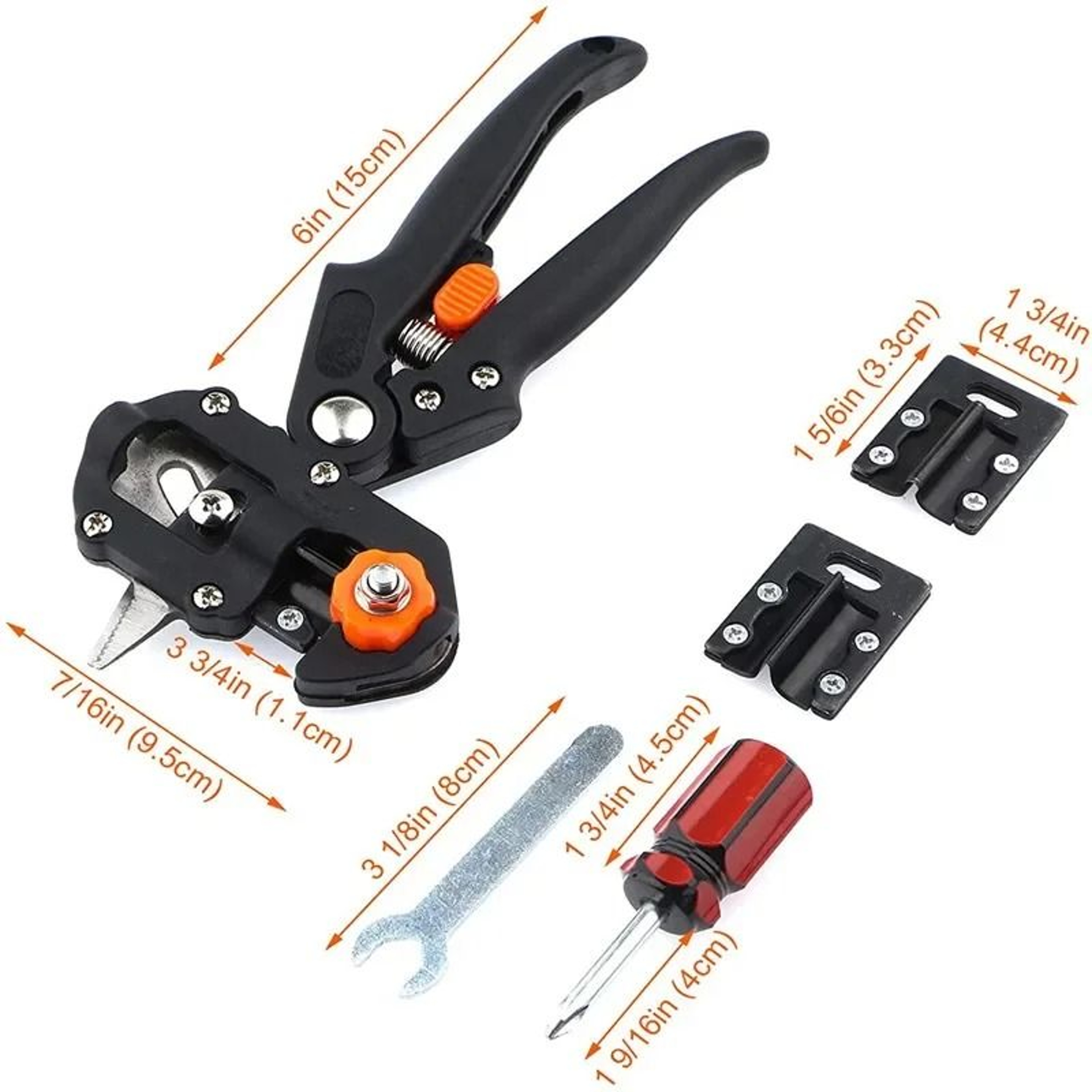 Professional Garden Grafting Tool  Pruner  Precision Branch Cutter And Plant Shears Kit 2