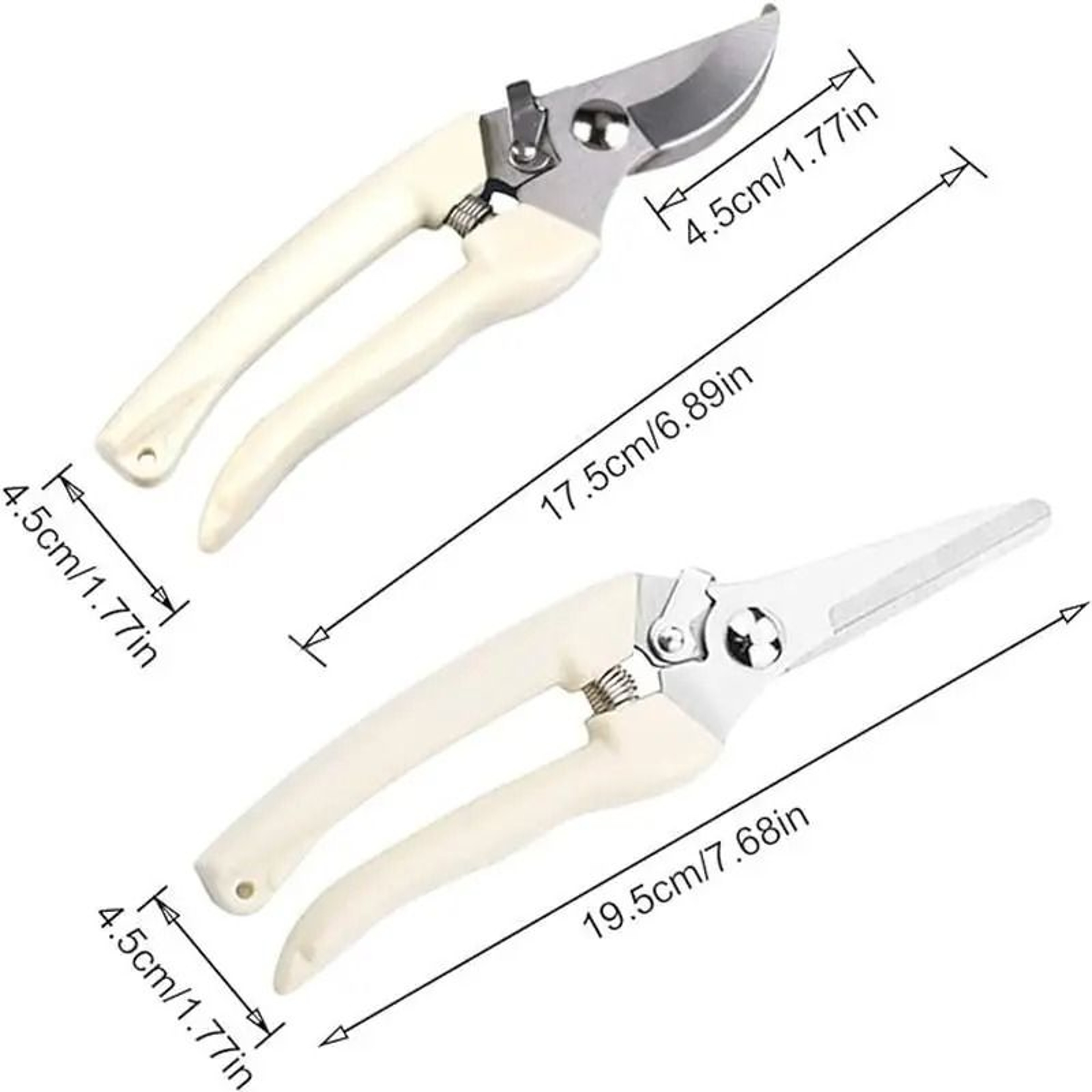 Stainless Steel Professional Pruning Scissors  Multifunctional Bypass Garden Shear For Flower  Tree 5