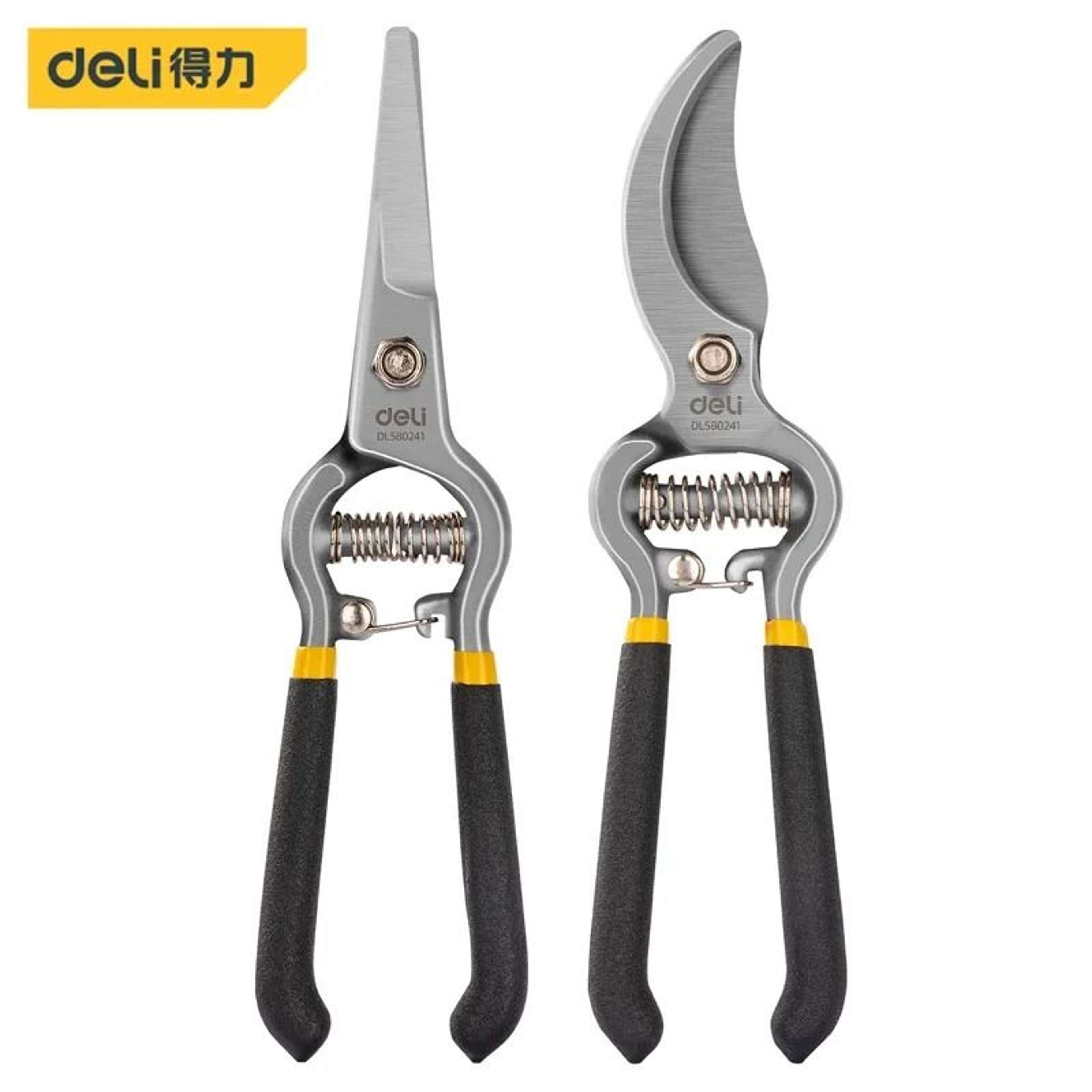 Deli 2Piece Gardening Scissors Set  85 Professional LaborSaving Pruner  Bonsai Secateurs 6