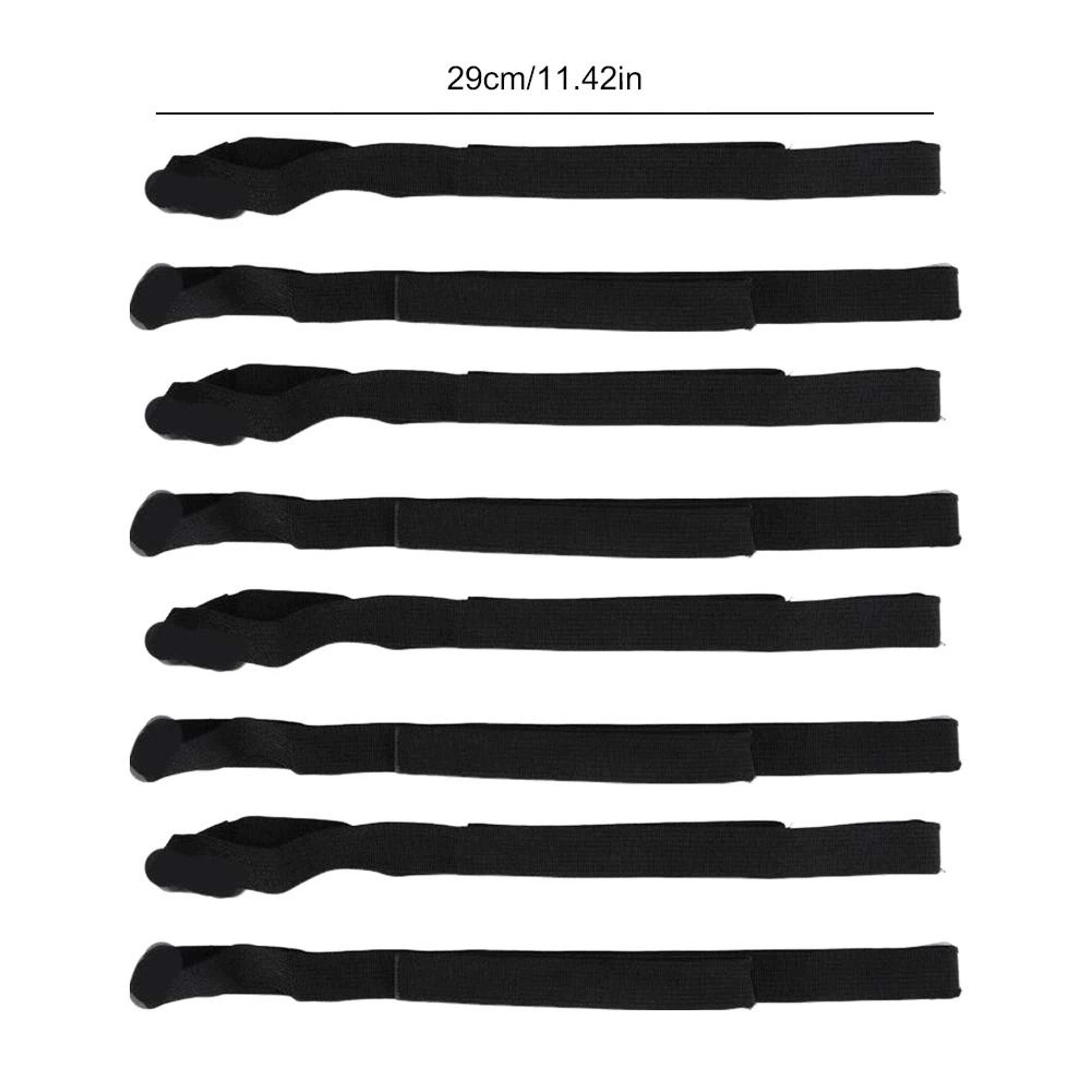8Piece Lawn Spike Shoe Replacement Straps  Durable Nylon Garden Aerator Shoe Laces 5