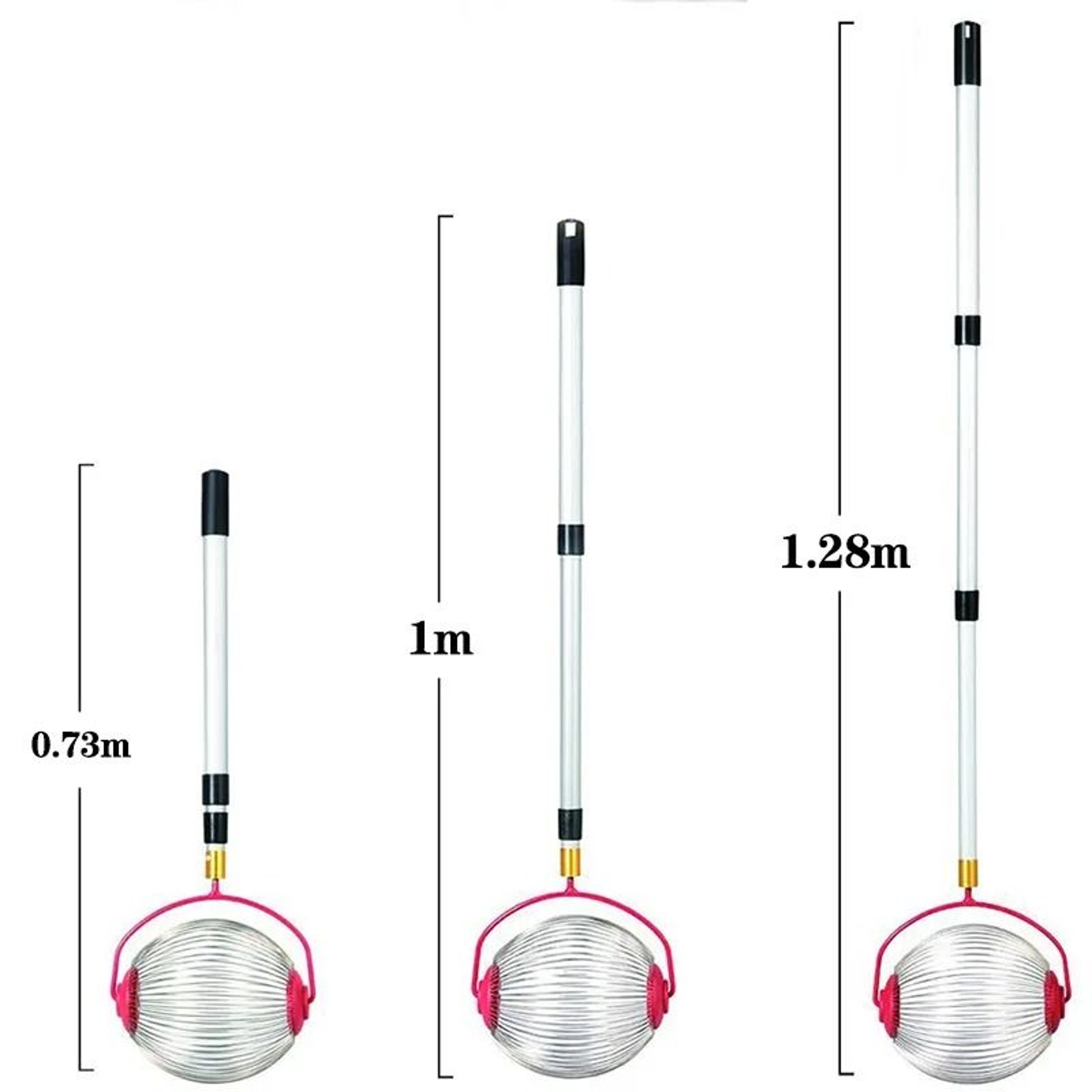 Rolling Nut Gatherer  Ball Collector  Adjustable Lightweight Outdoor Manual Tool For Walnuts Pecans 3
