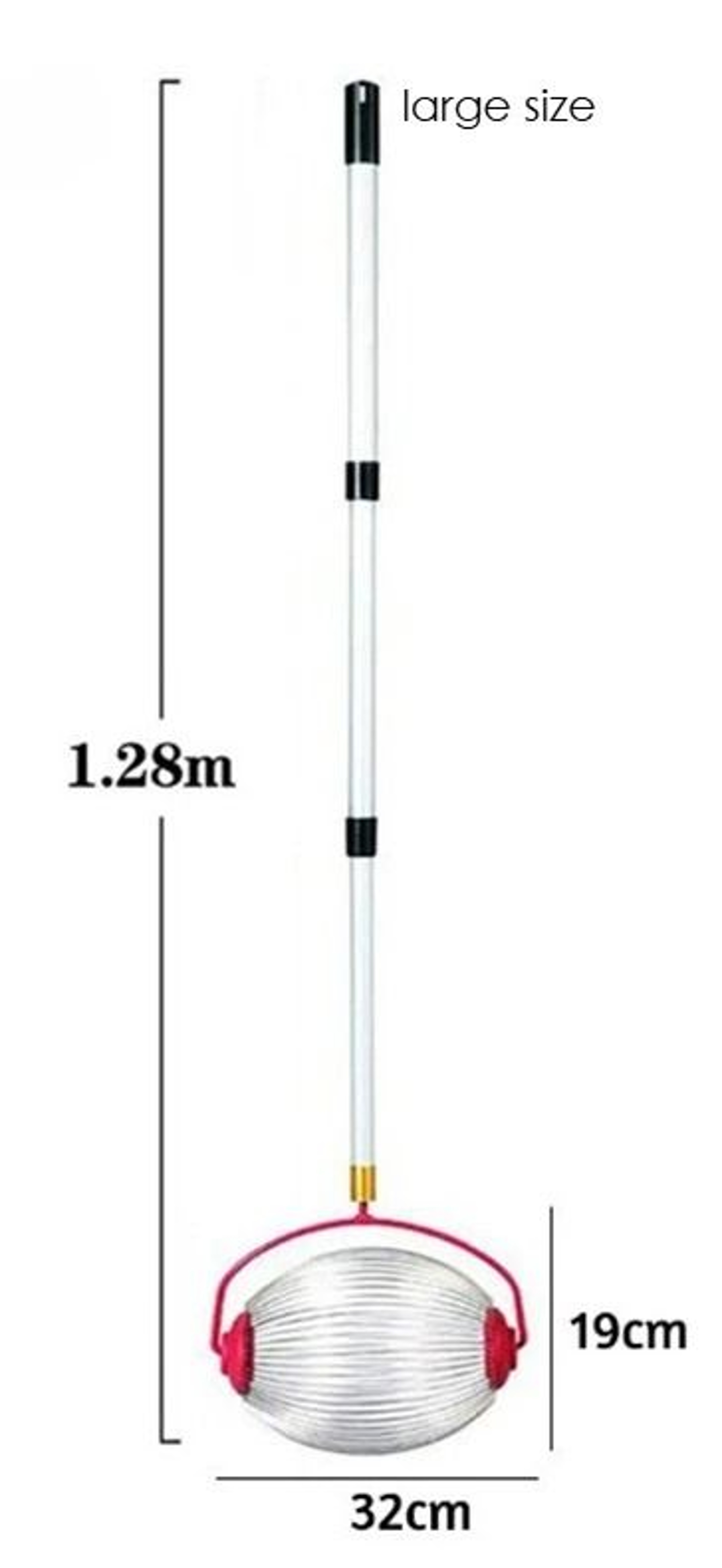 Rolling Nut Gatherer  Ball Collector  Adjustable Lightweight Outdoor Manual Tool For Walnuts Pecans 7
