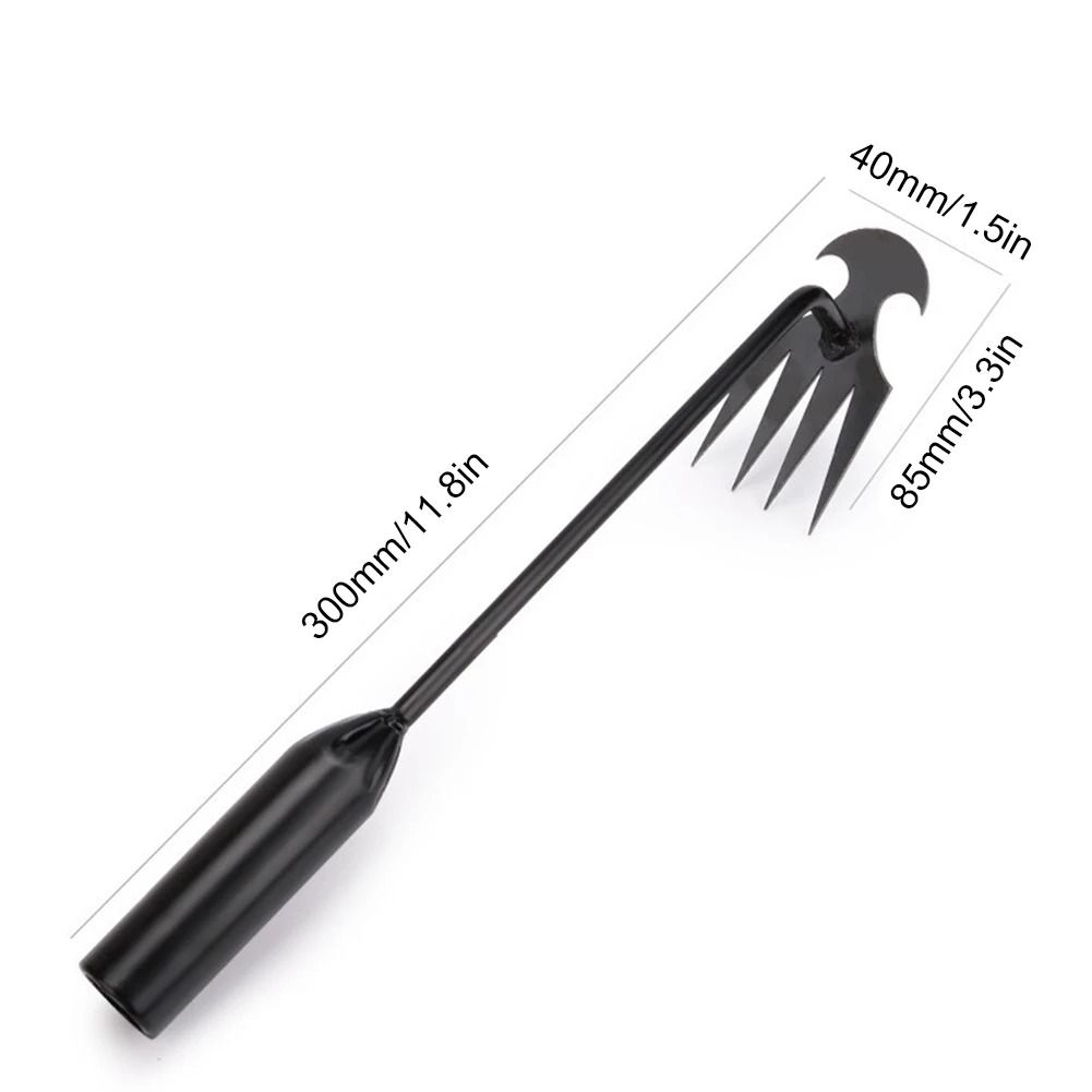 Manganese Steel Grass Rooting Weeder  Ergonomic Weed Extractor  Soil Rake With VShaped Fork 6