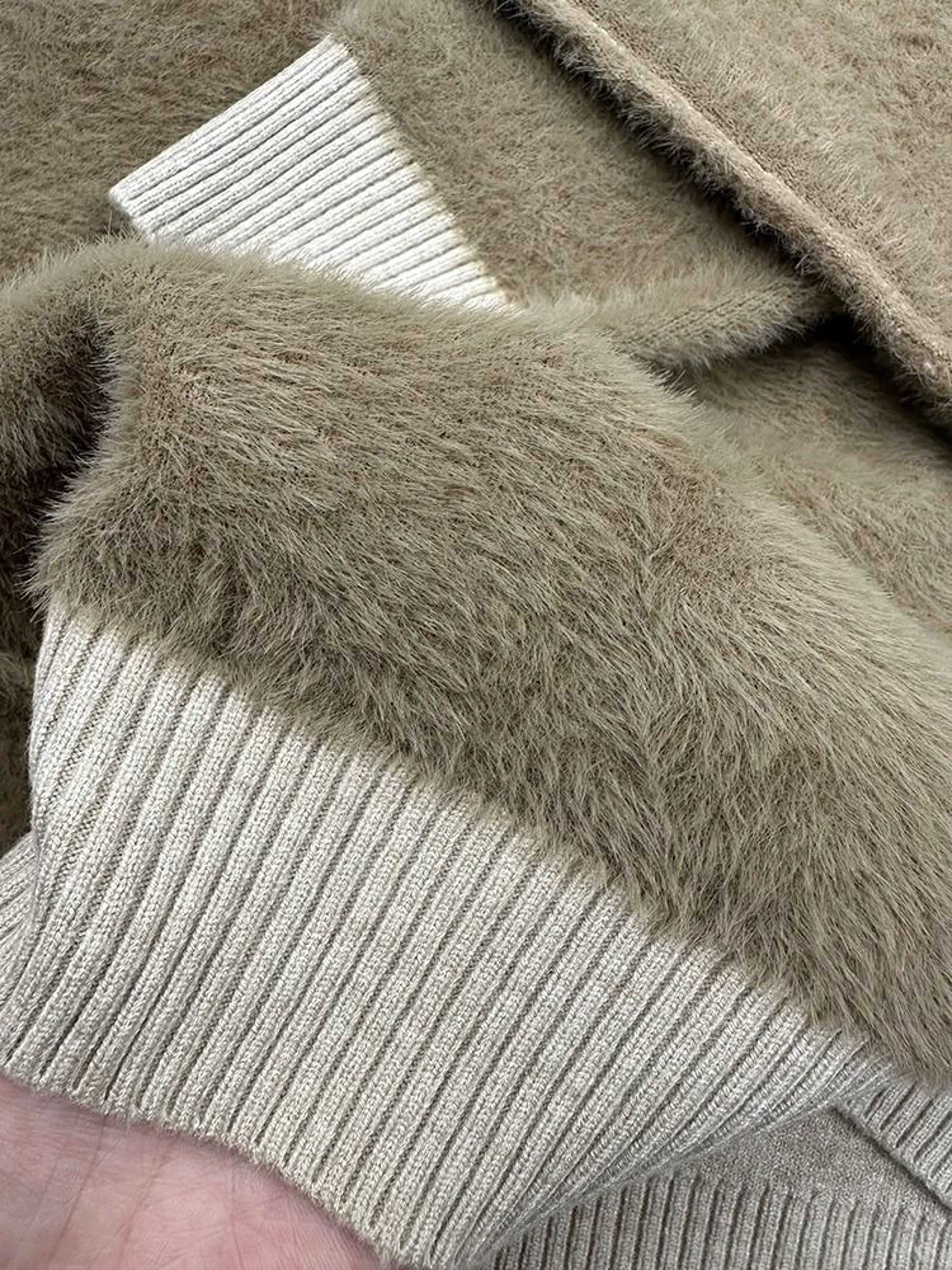 Thicken Velvet Turtleneck Sweater  Korean Fashion Lined Warm Knitted Pullover  Winter Jersey Jumper 4
