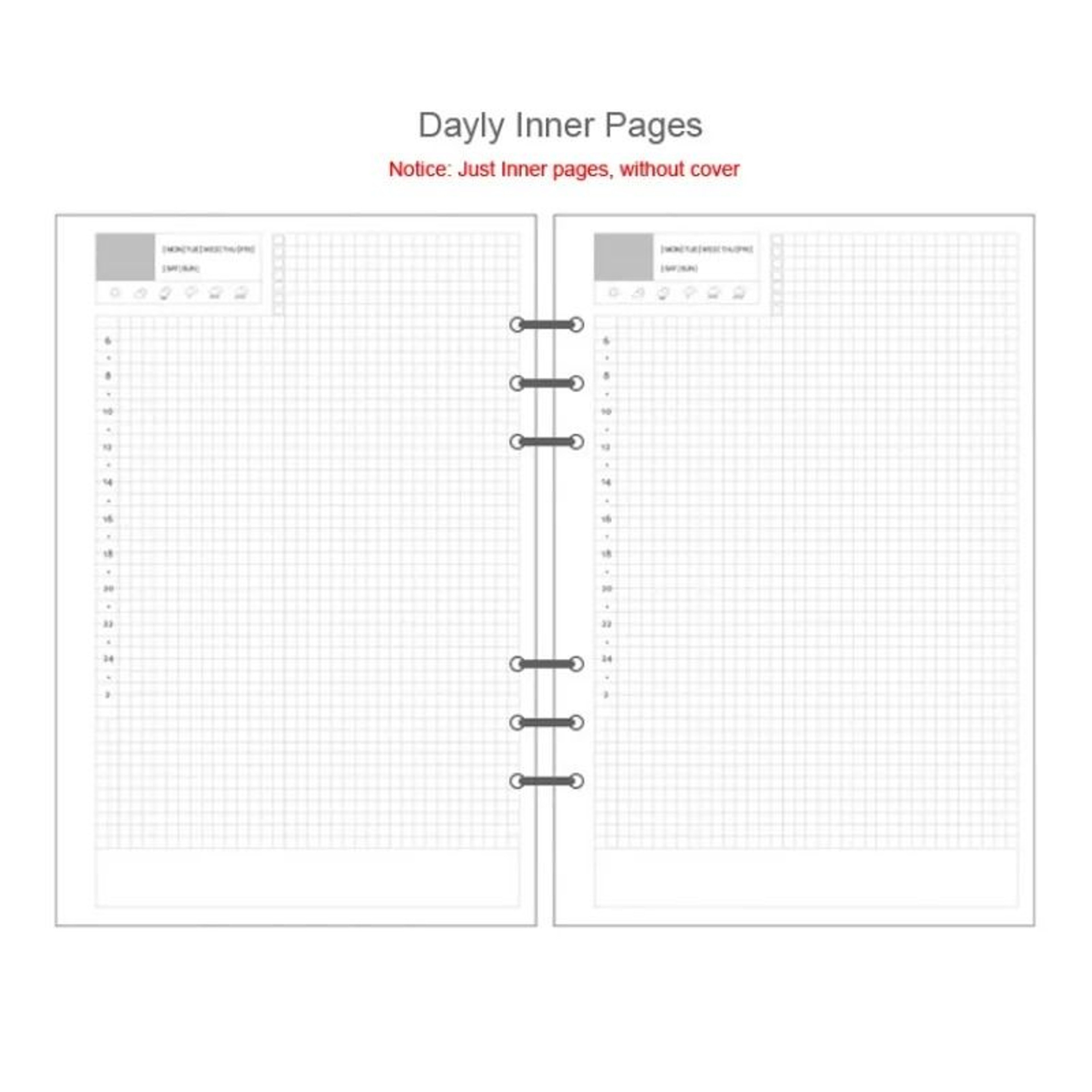 Laser Holographic Binder Notebook  A5A6A7 Planner Organizer  Journal Sketchbook For Office And Scho 26