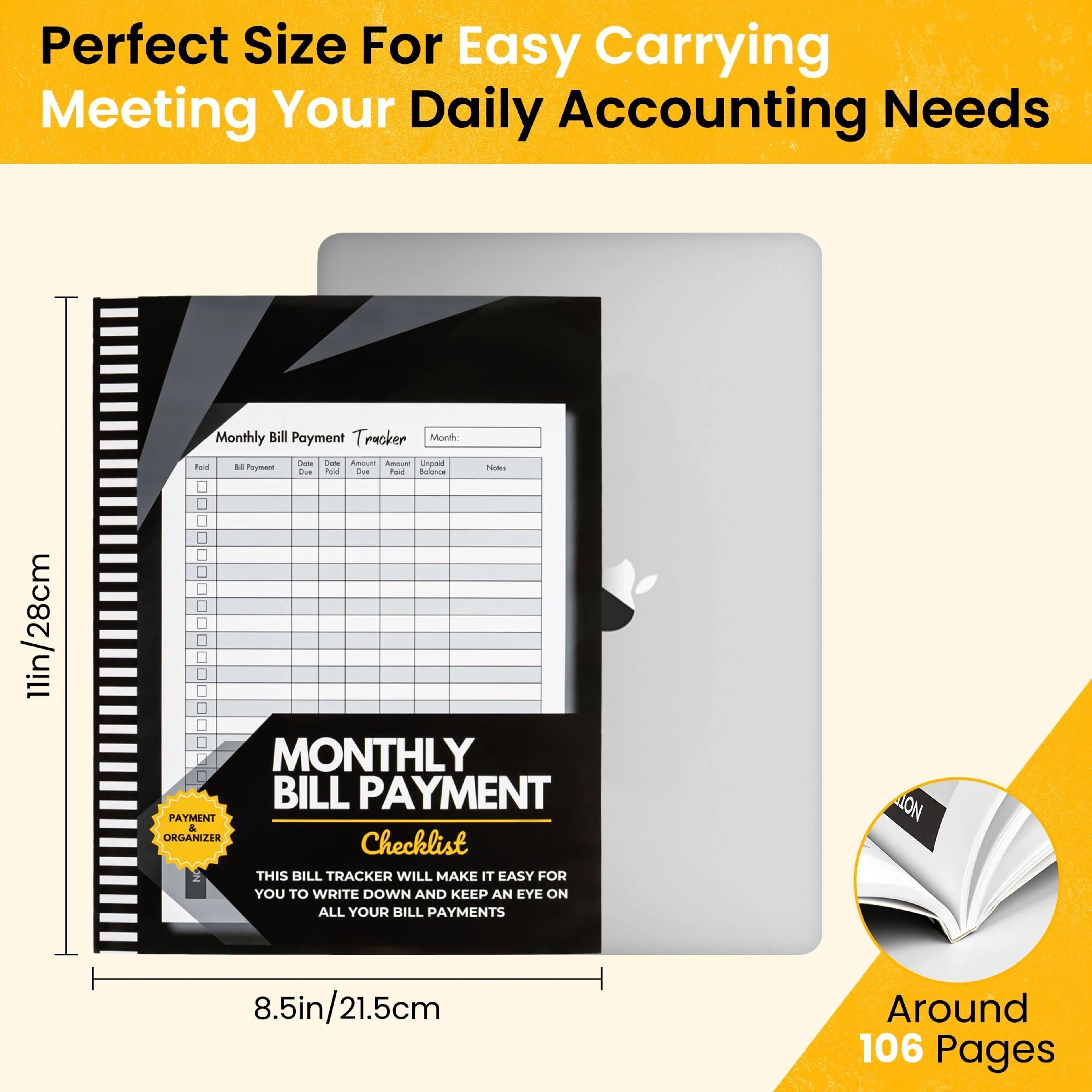 Bill Tracker  Budget Planner  Monthly Expense Organizer For Financial Management  Payment Tracking 1