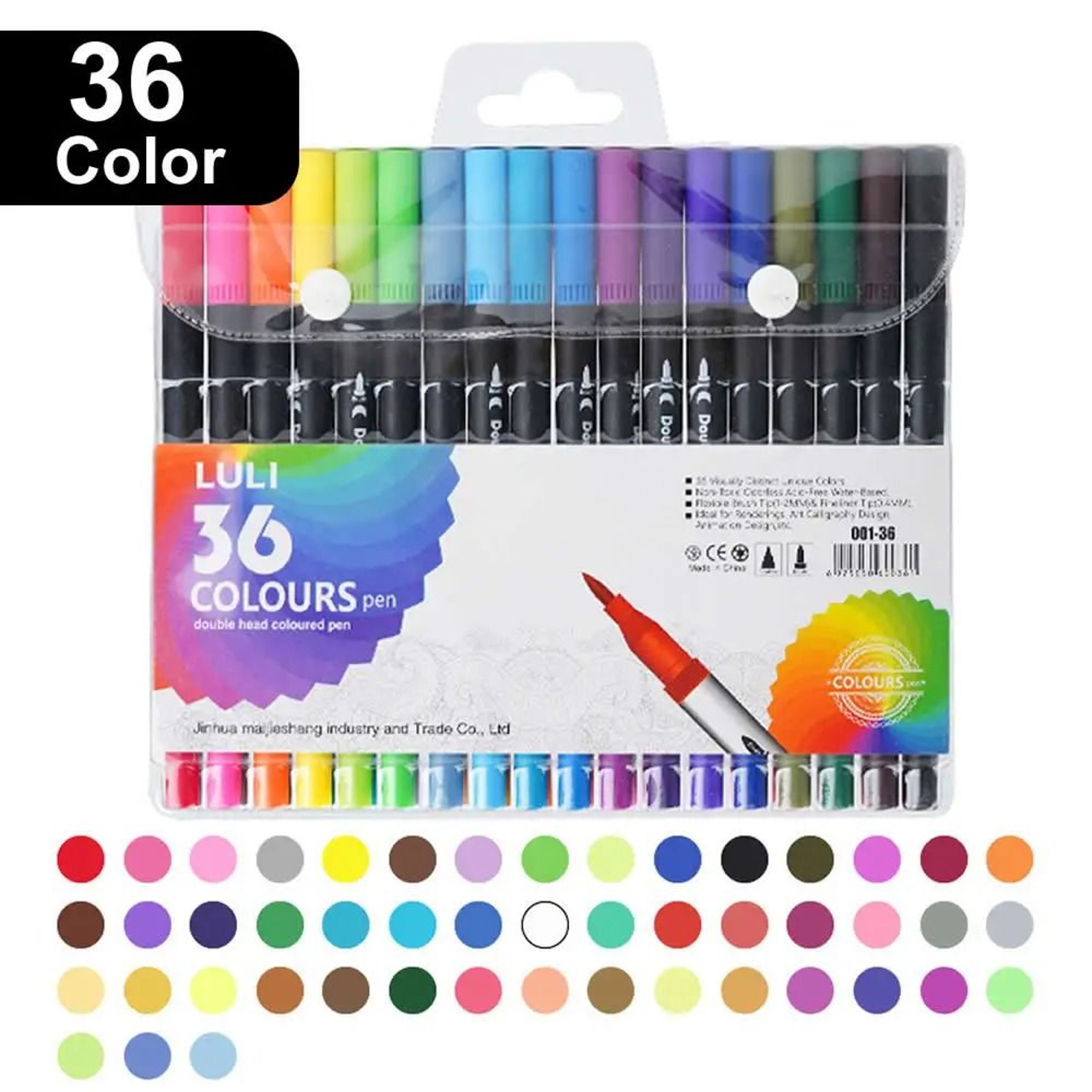 Professional DualTip Art Markers  1260120 Colors For Drawing Sketching  Hand Lettering 6