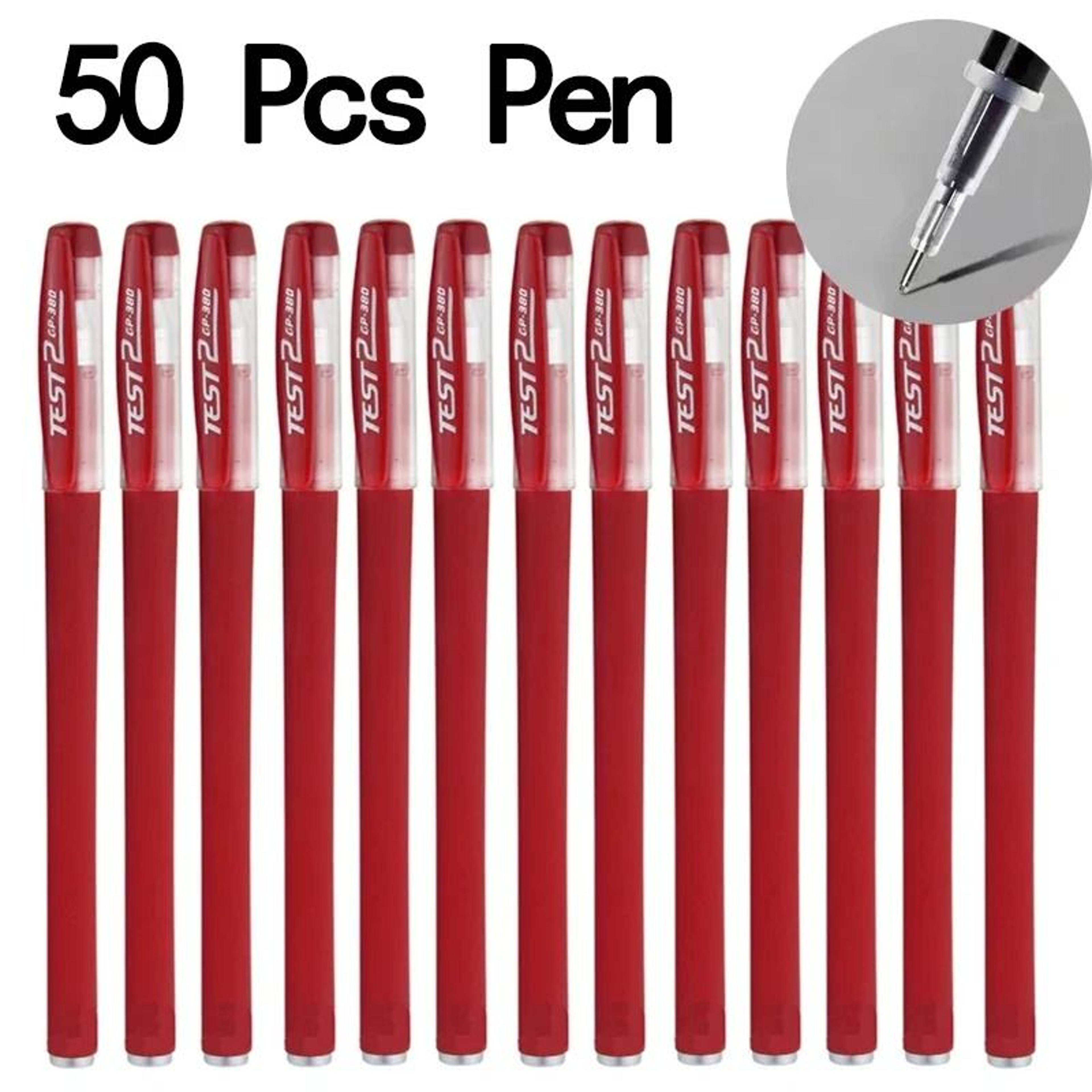 Bulk Gel Pen Set  2050 Pcs Professional Black Blue And Red Writing Pens For School And Office 17