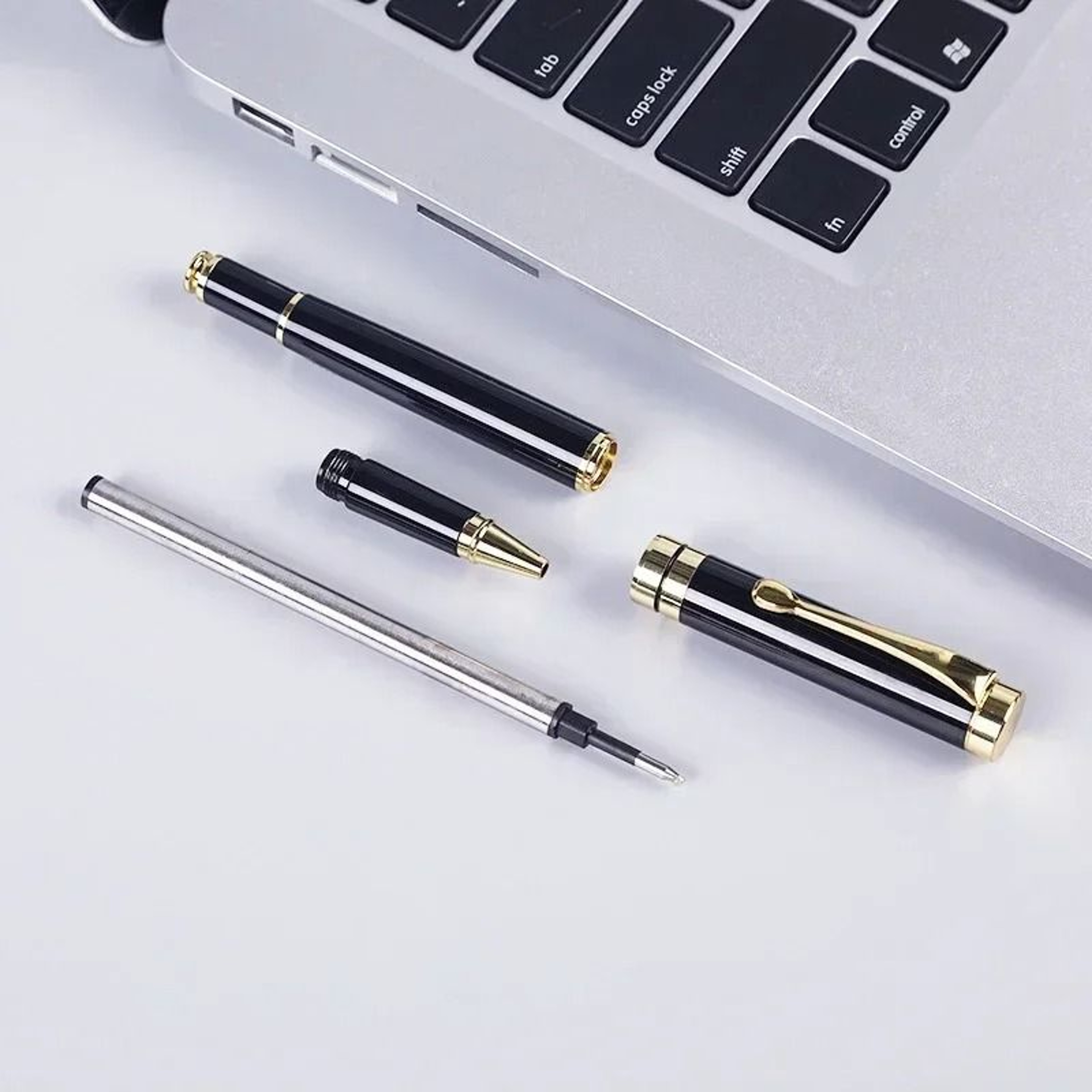 Luxury Metal Signature Roller Pen  Executive Business Gift Set With Premium Presentation Box 4
