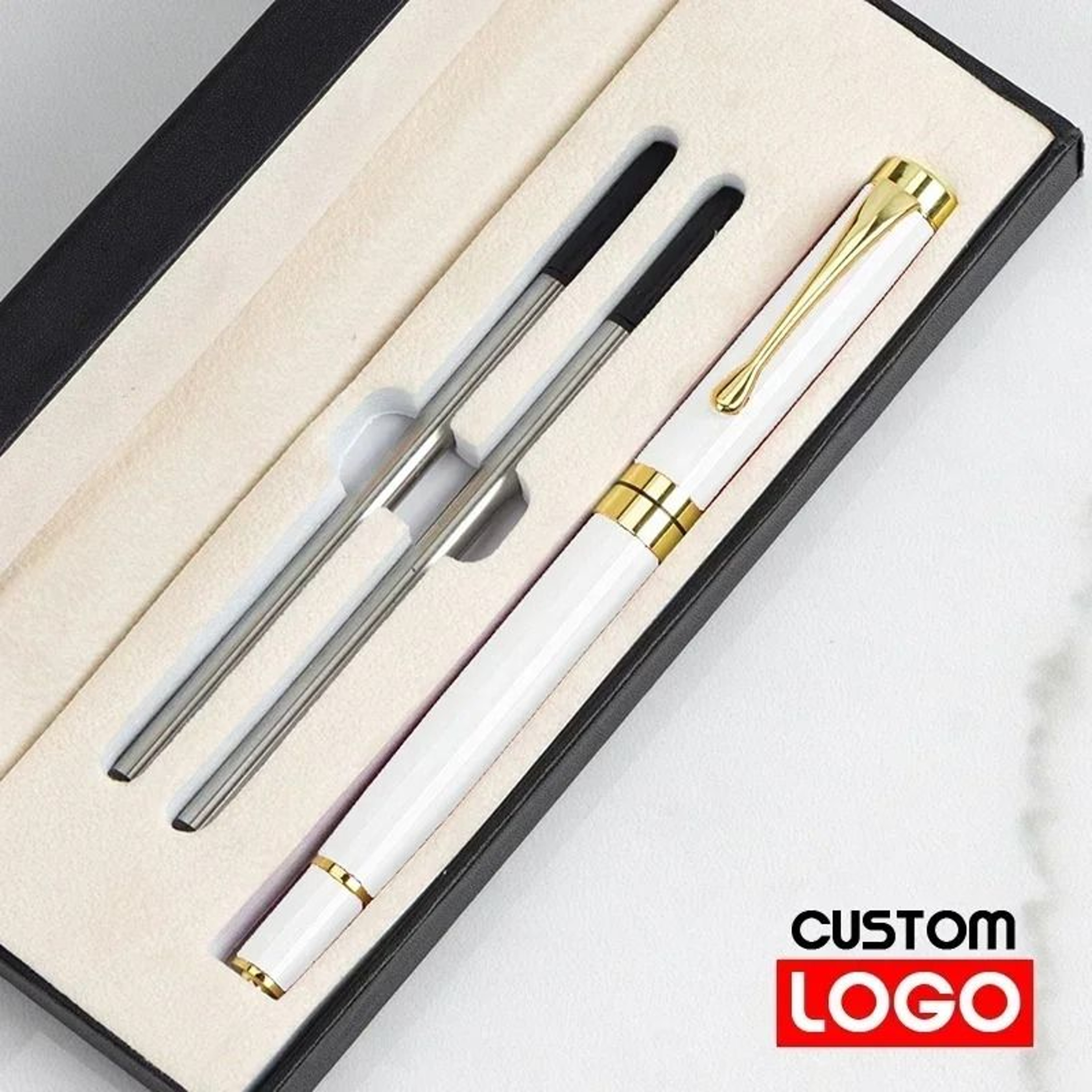 Luxury Metal Signature Roller Pen  Executive Business Gift Set With Premium Presentation Box 7