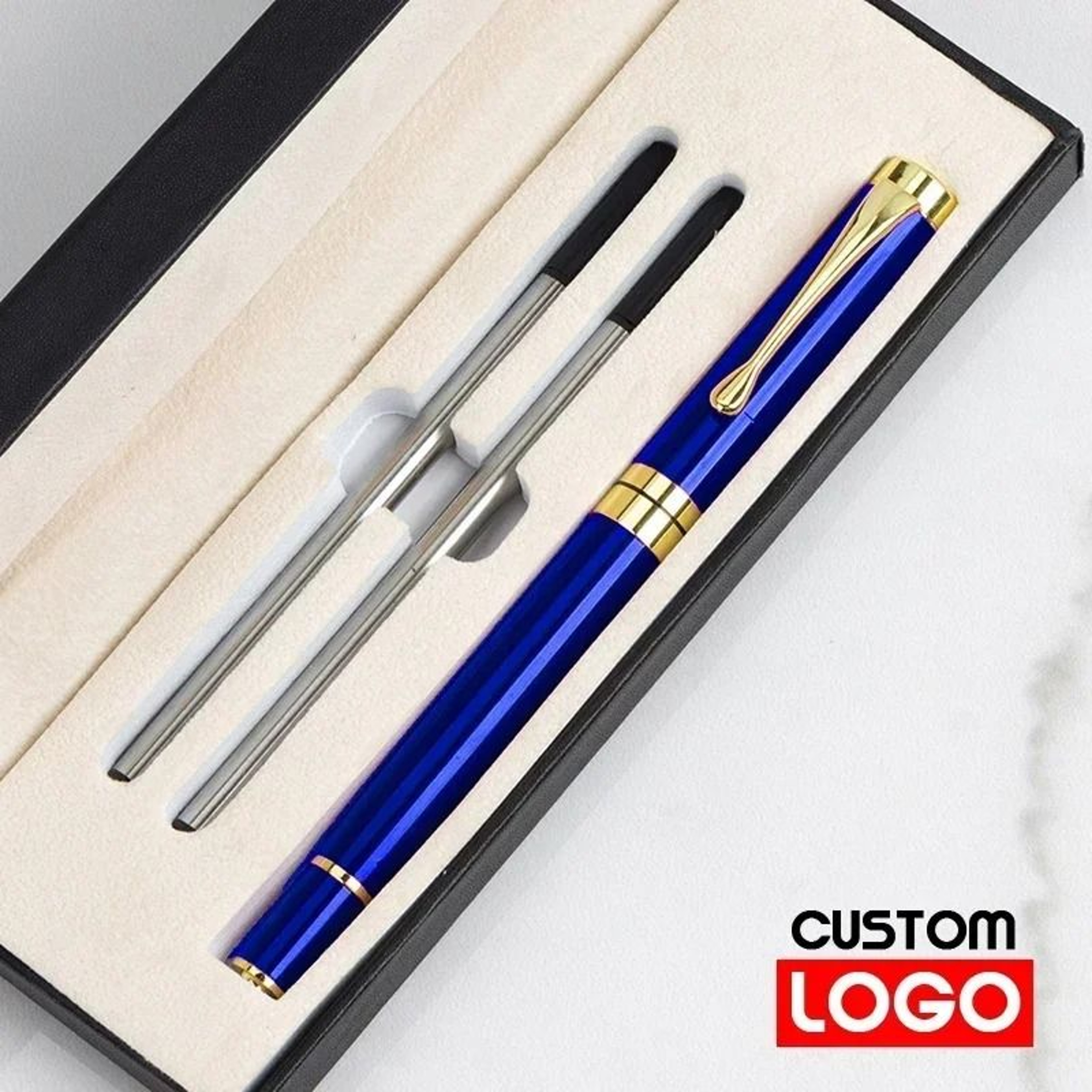 Luxury Metal Signature Roller Pen  Executive Business Gift Set With Premium Presentation Box 8