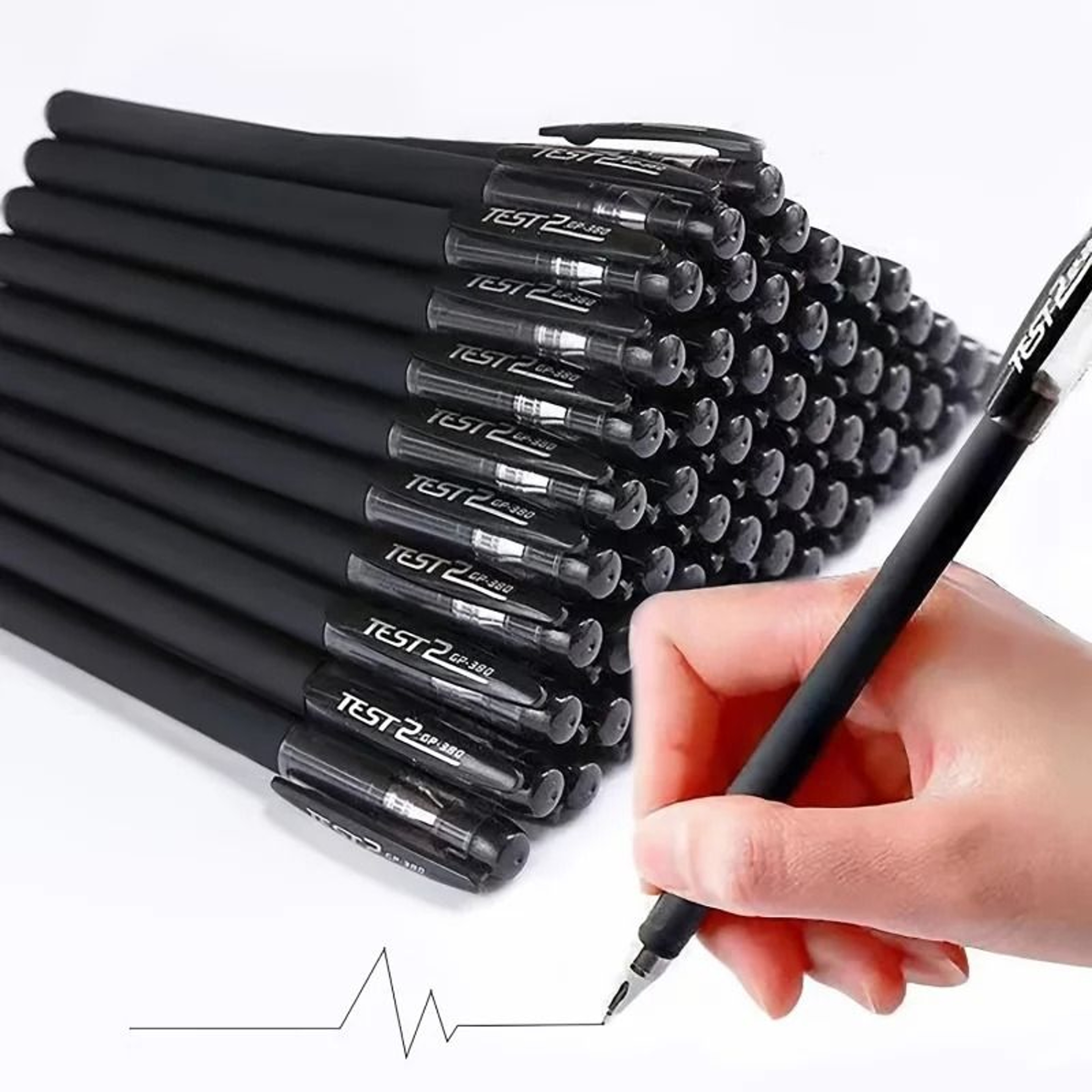 10Piece 05mm Frosted Bullet Tip Gel Pen Set  Aesthetic Colored Stationery For Students  Office 0