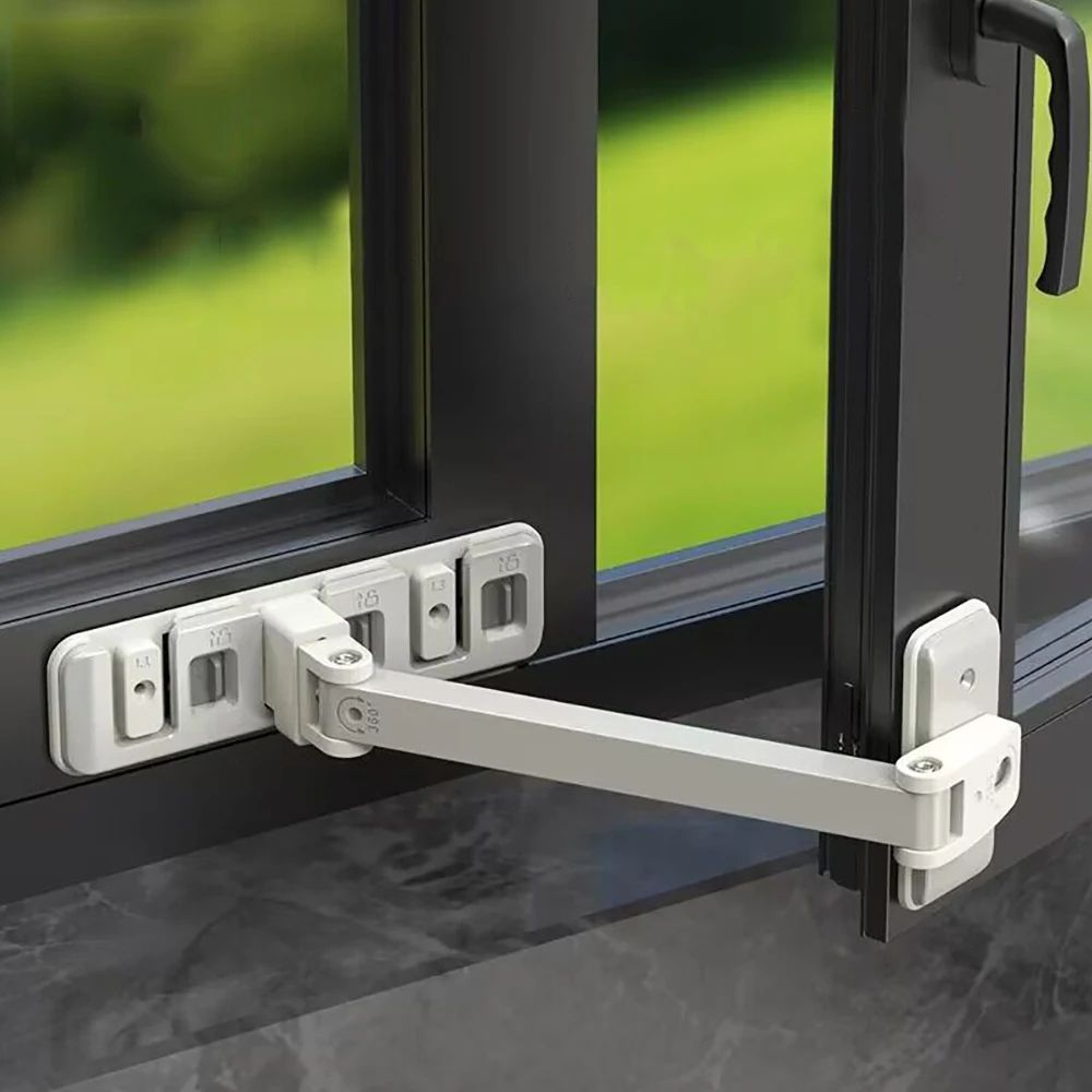 Adjustable Home Window Safety Lock For Baby Protection 0