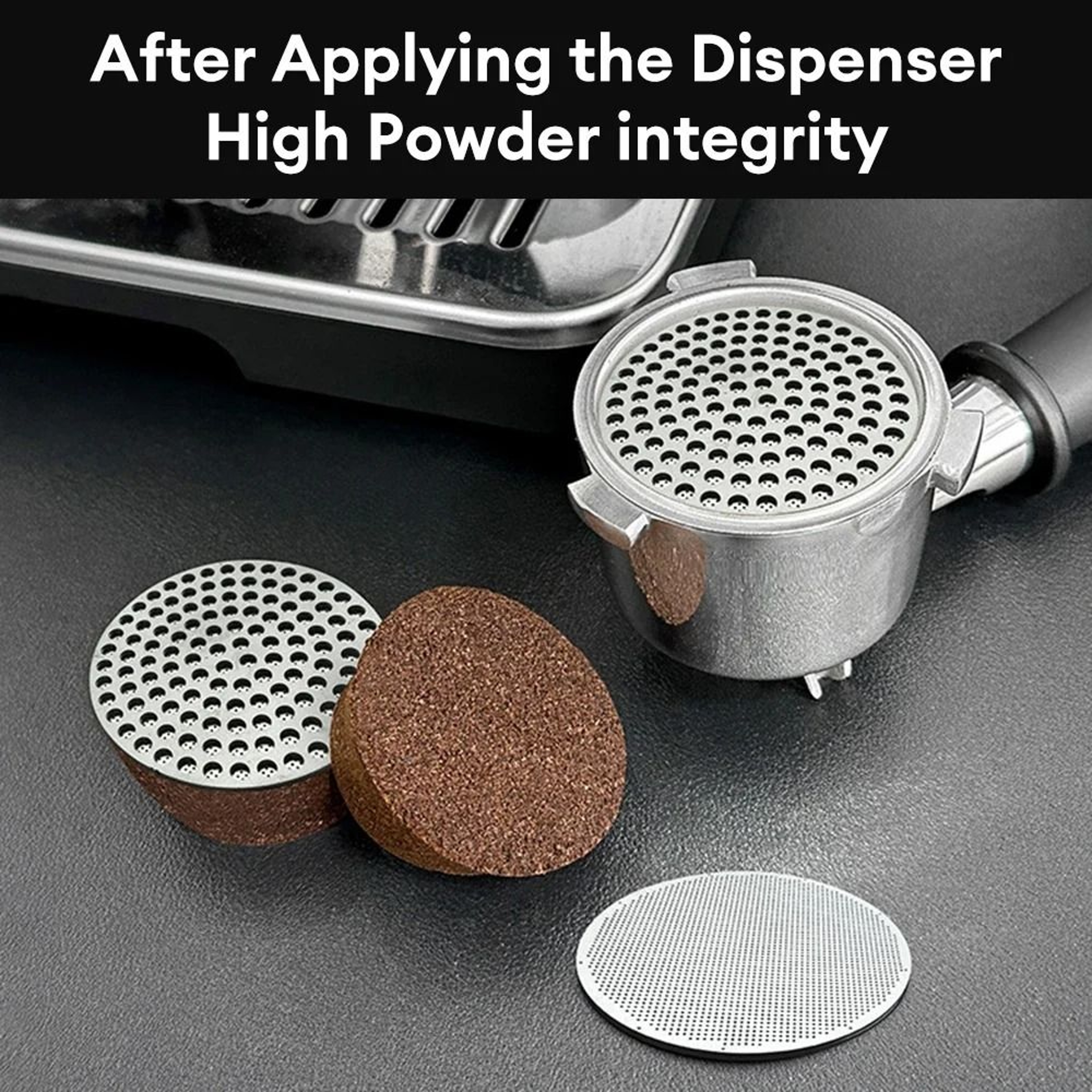 Professional Espresso Puck Screen  Reusable Double Metal Fine Mesh  Heat Resistant Coffee Filter 1