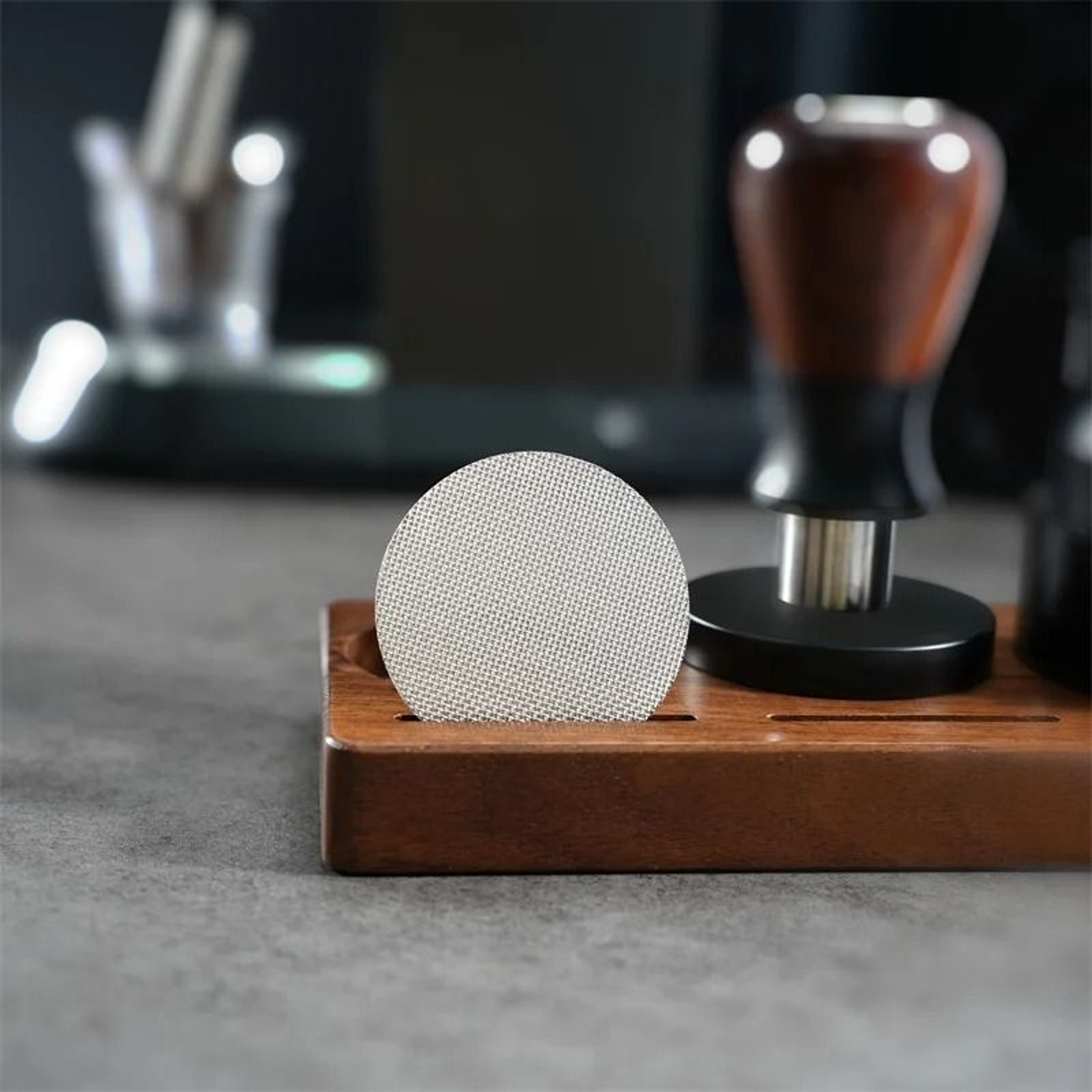 ProGrade 316 Stainless Steel Espresso Puck Screen  Reusable Metal Filter For 51535585mm Portafilter 4