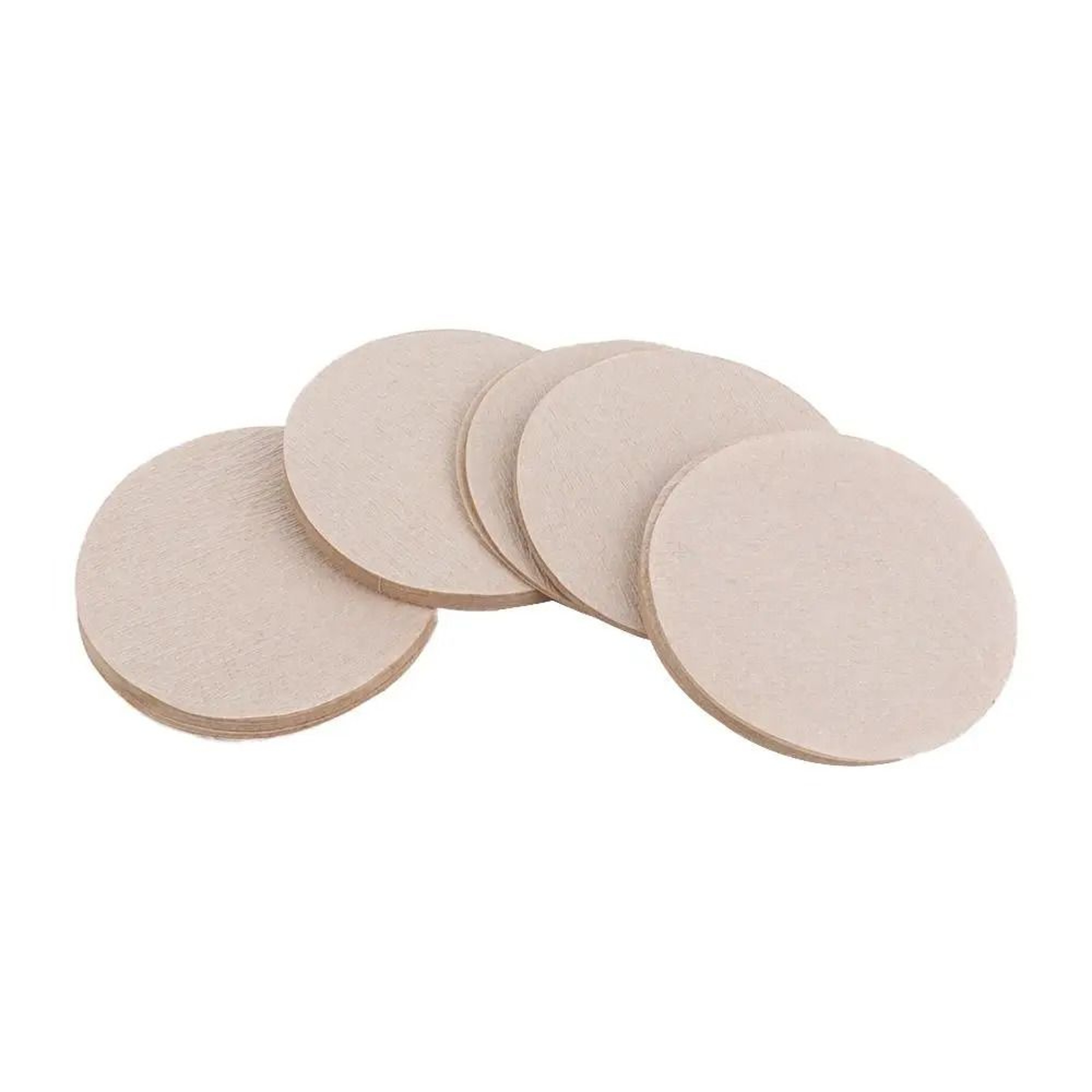 Professional Round Espresso Filter Papers  100pcs Natural Wood Fiber Filters For Moka Pots  Dripper 3