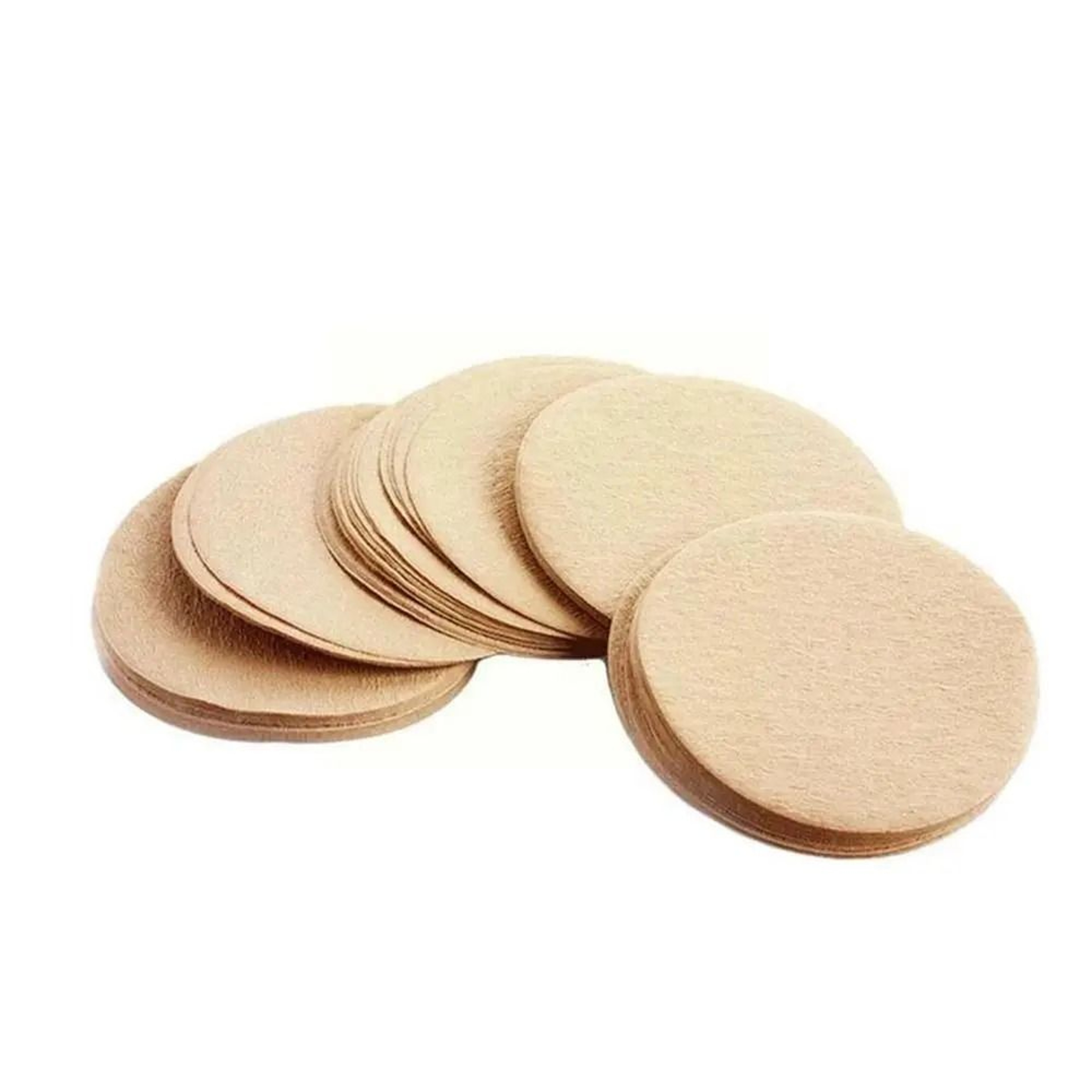 Professional Round Espresso Filter Papers  100pcs Natural Wood Fiber Filters For Moka Pots  Dripper 6
