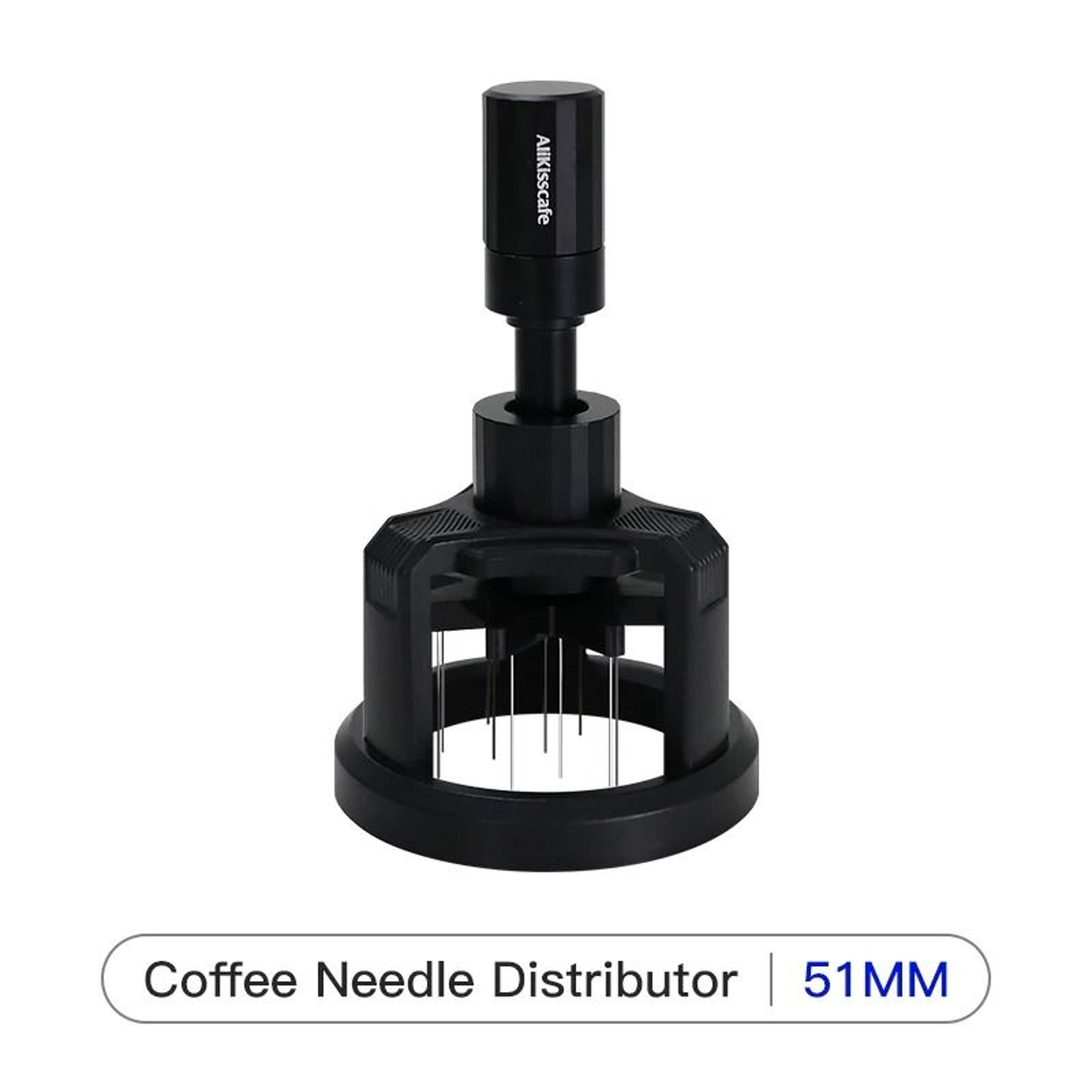 ALIKISSCAFE Adjustable WDT Tool  Professional Espresso Needle Distributor For 515458mm Portafilters 6