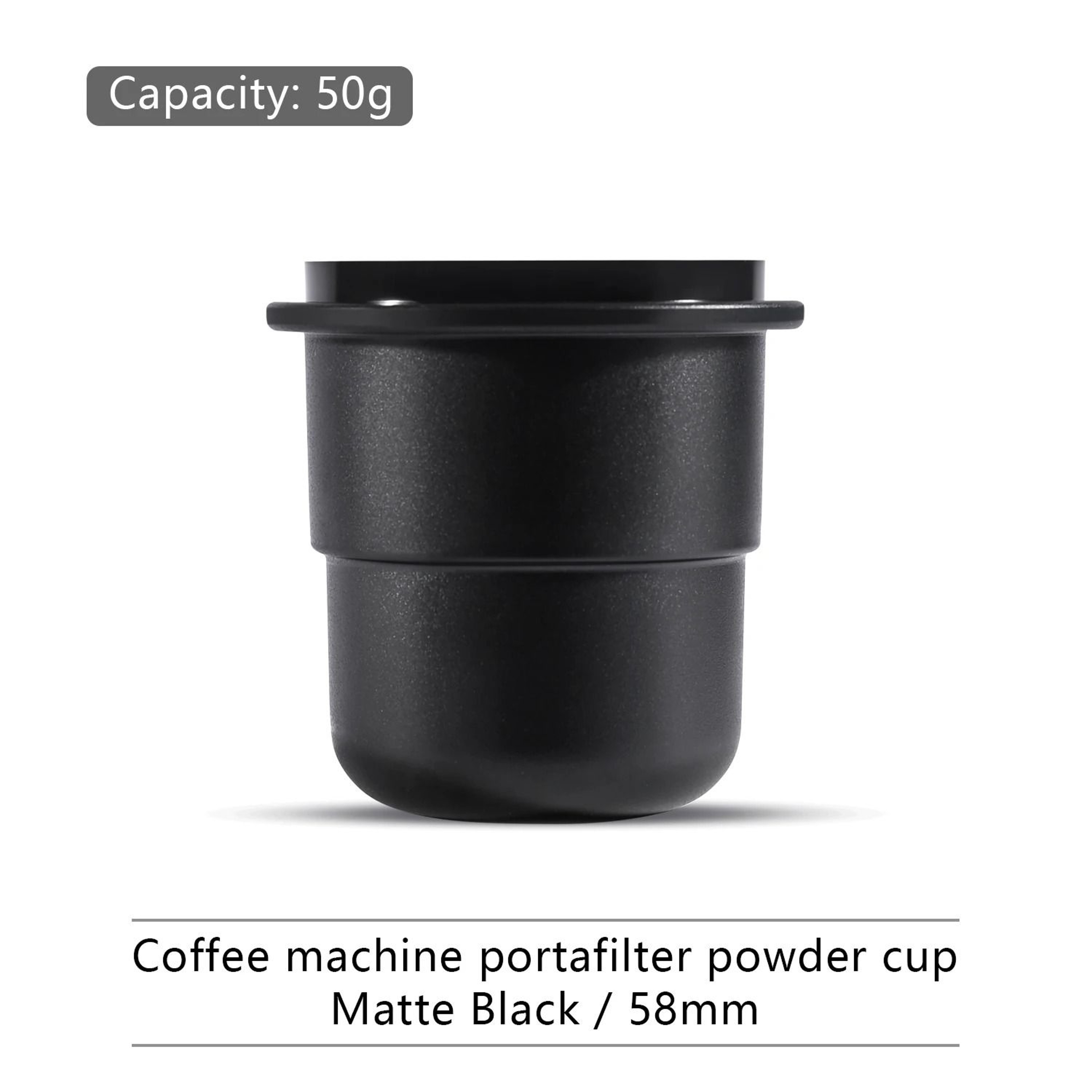 Professional 58mm Espresso Dosing Cup  Precision Portafilter Powder Cup For Barista Extraction 6