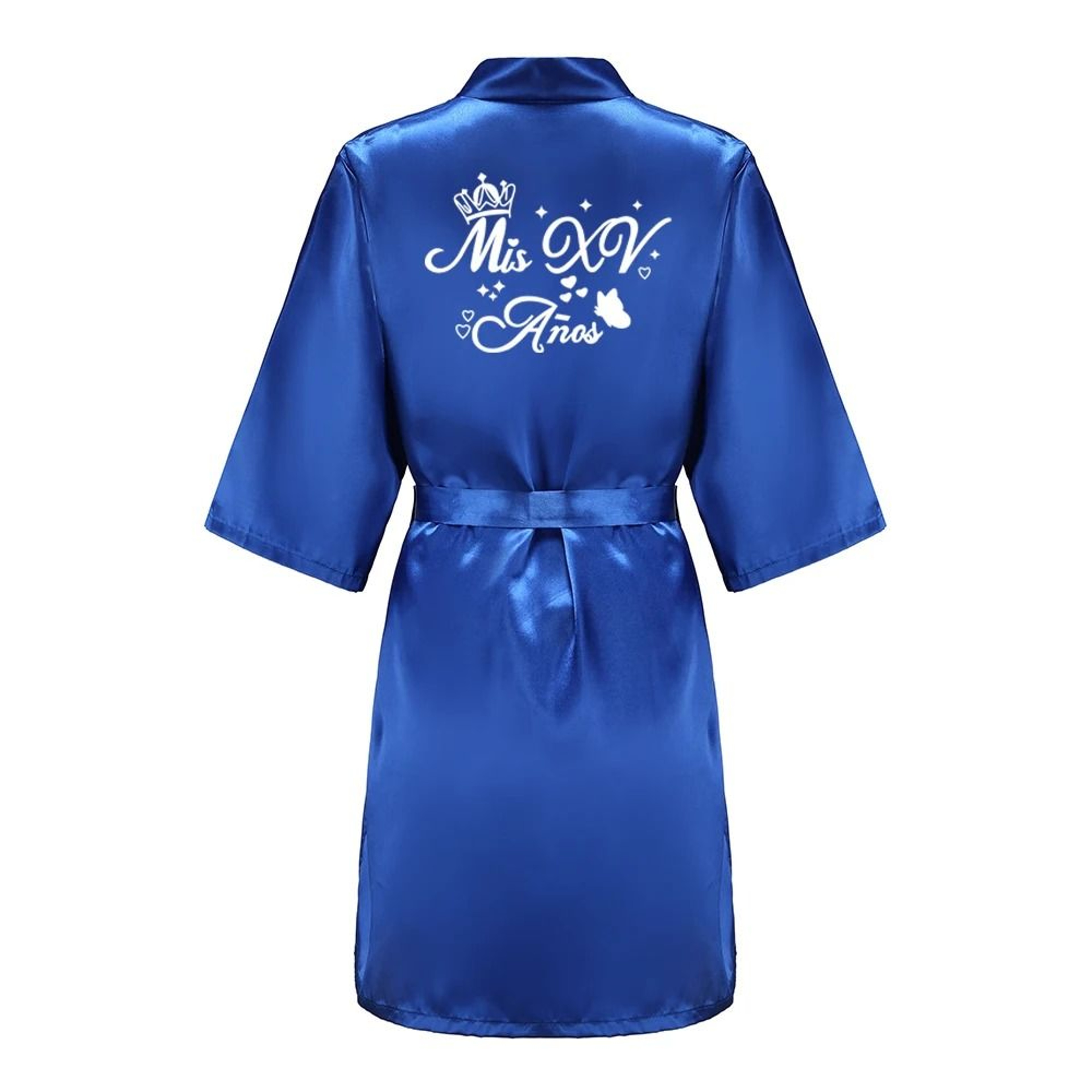 Princess Quinceanera Birthday Party Robe  Professional Silkly Nightgown  Mis XV Sweet 15 Bathrobe 16