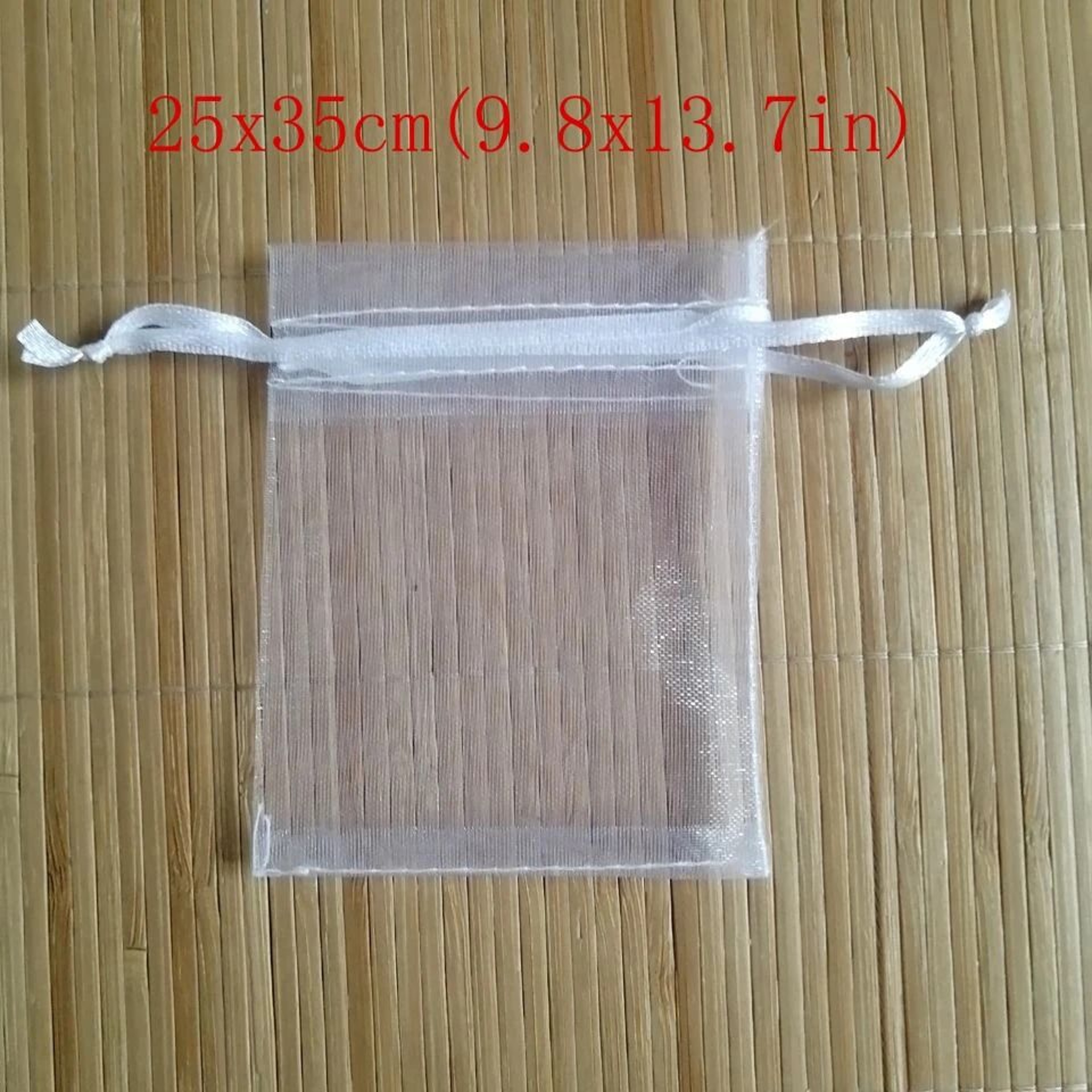 White Drawstring Organza Bags  HighPerformance Jewelry Package  Small Wedding Gift Pouches 13