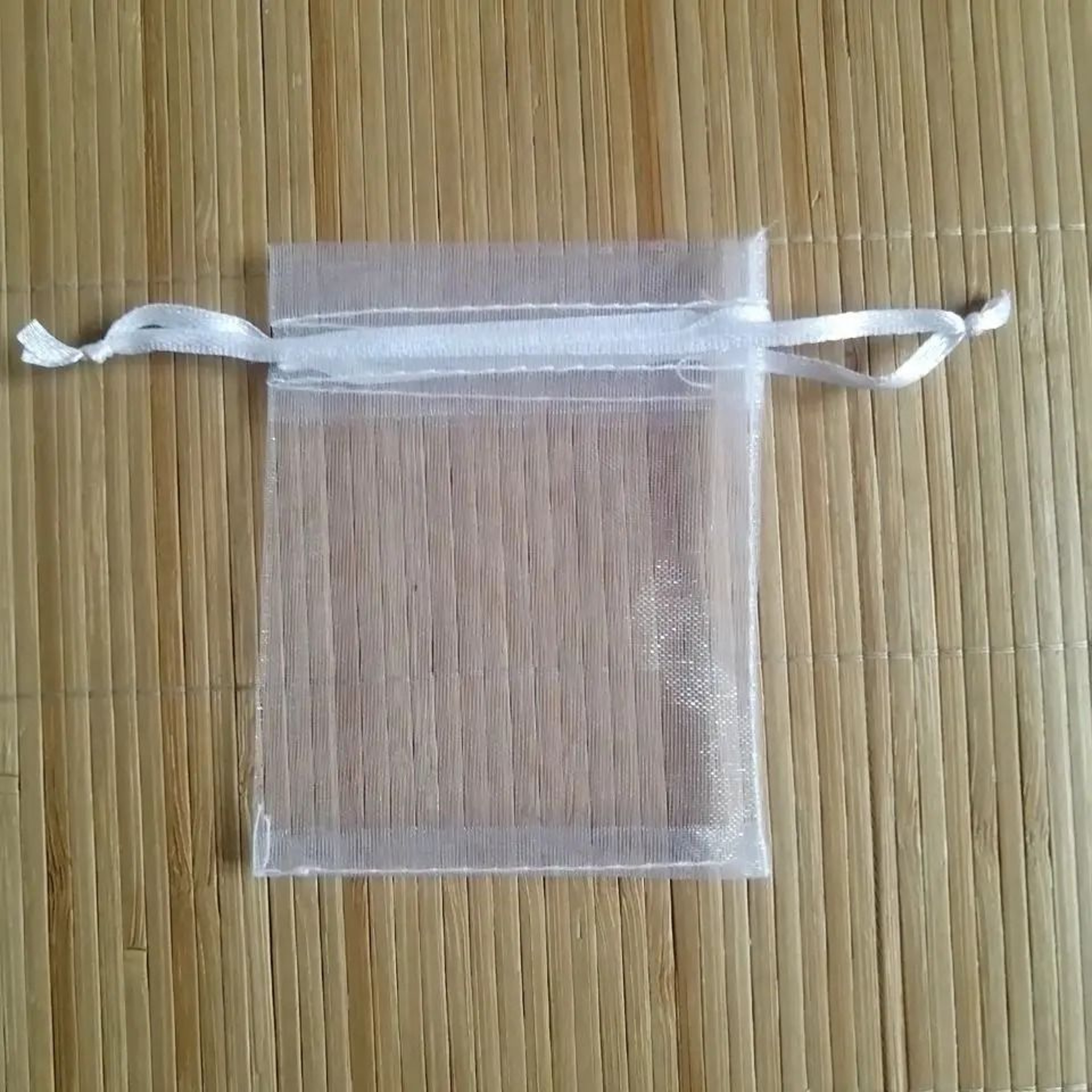 White Drawstring Organza Bags  HighPerformance Jewelry Package  Small Wedding Gift Pouches 1