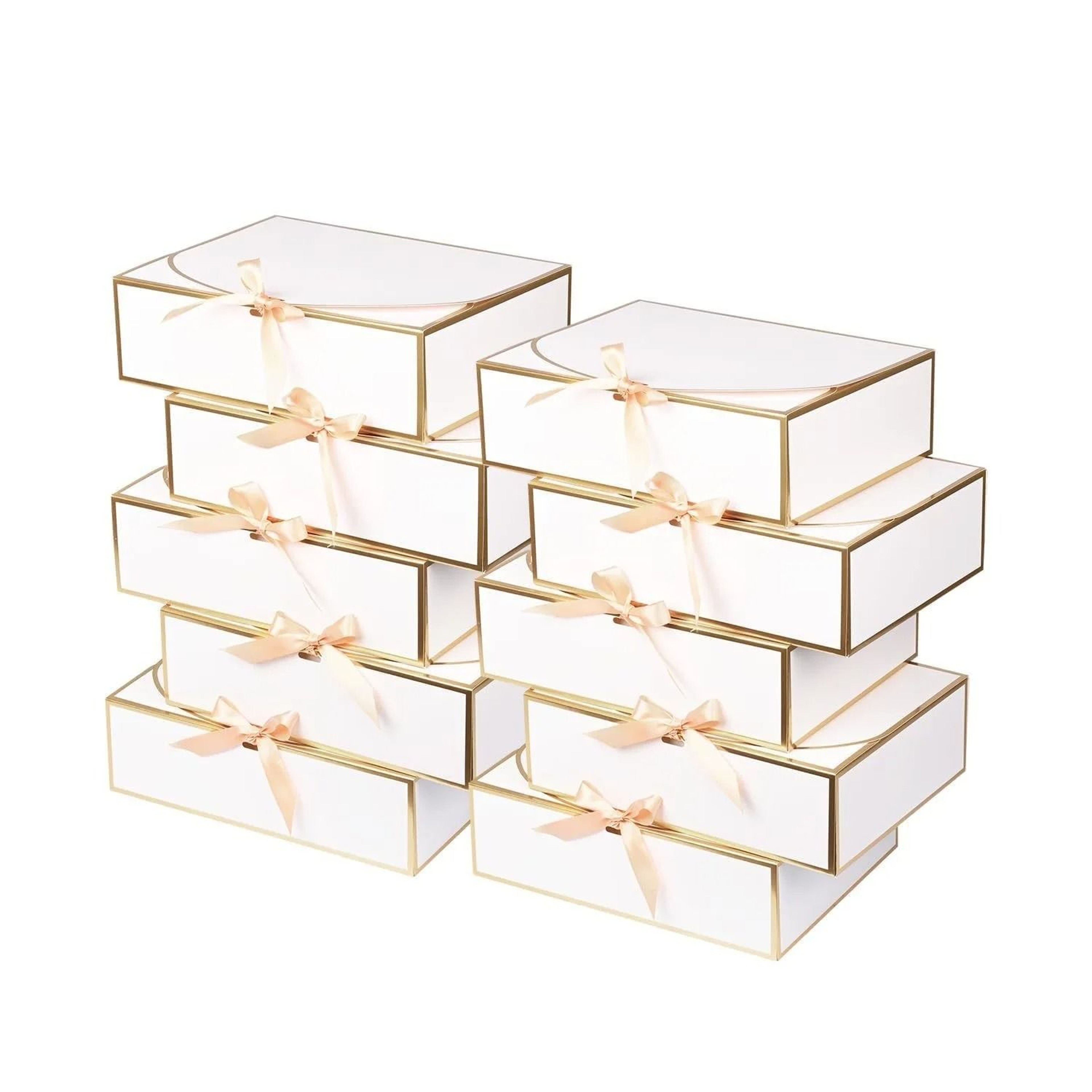 Elegant Butterfly Ribbon Gift Boxes  HighPerformance Cosmetic  Jewelry Packaging With GoldSilver Ed 8