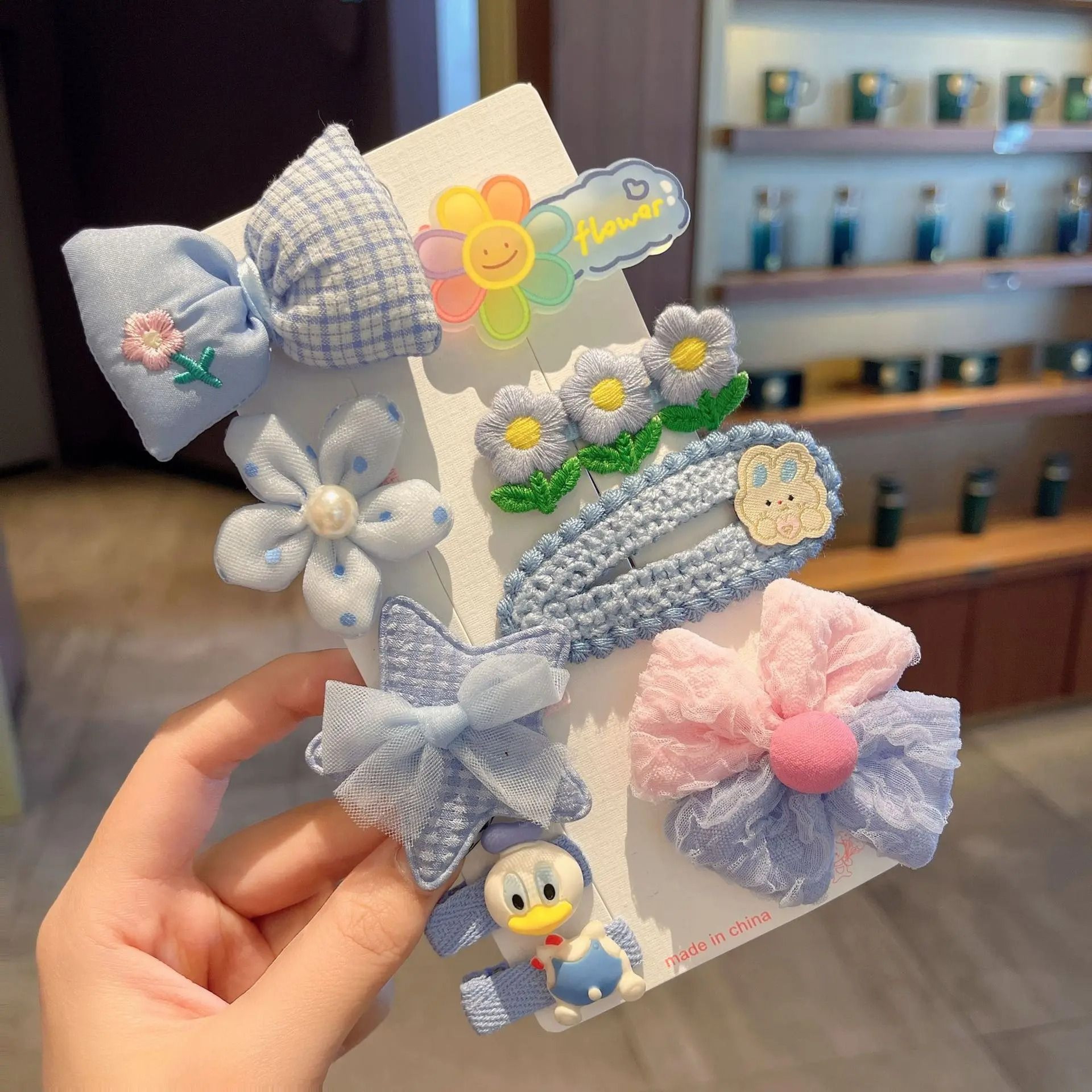 Plush Cartoon Animal Hair Clip  Sweet AutumnWinter Side Headdress For Women  Girls 22