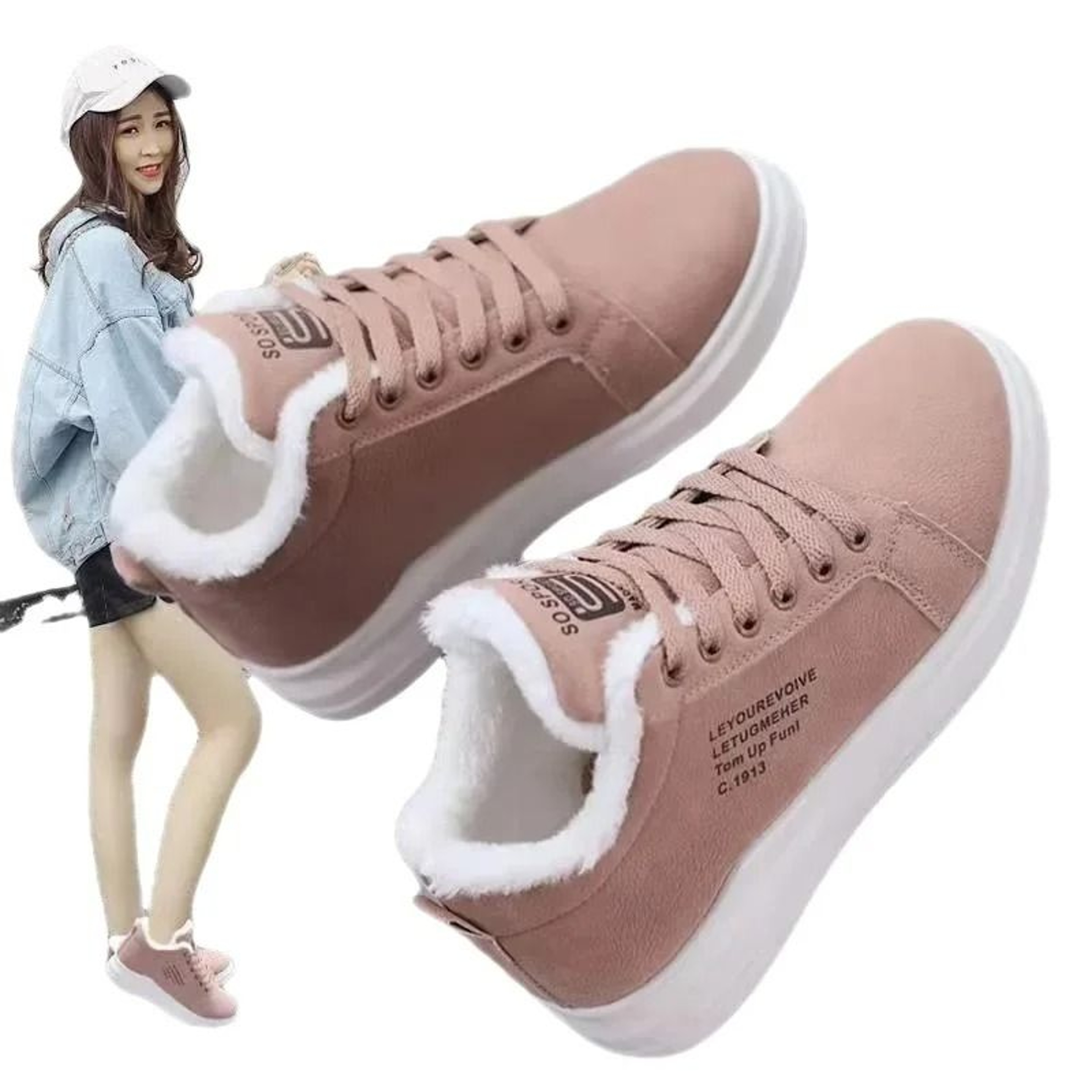 Winter Ankle Snow Boots  HighPerformance PlushLined PU Leather Shoes  Warm Sneakers 4