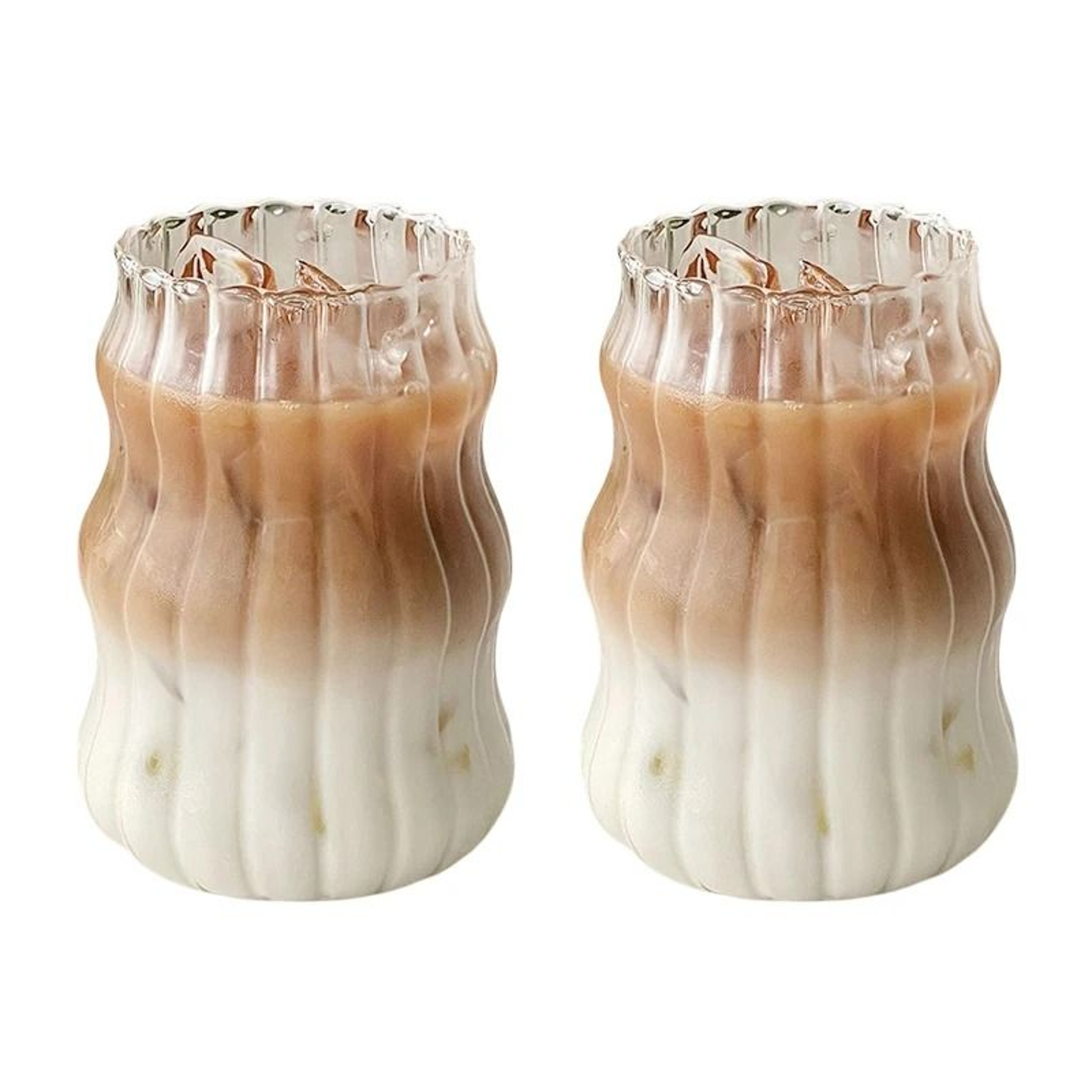 INS Ripple Glass Tumbler  HighPerformance HeatResistant Drinking Glasses For Coffee  Cocktails 21