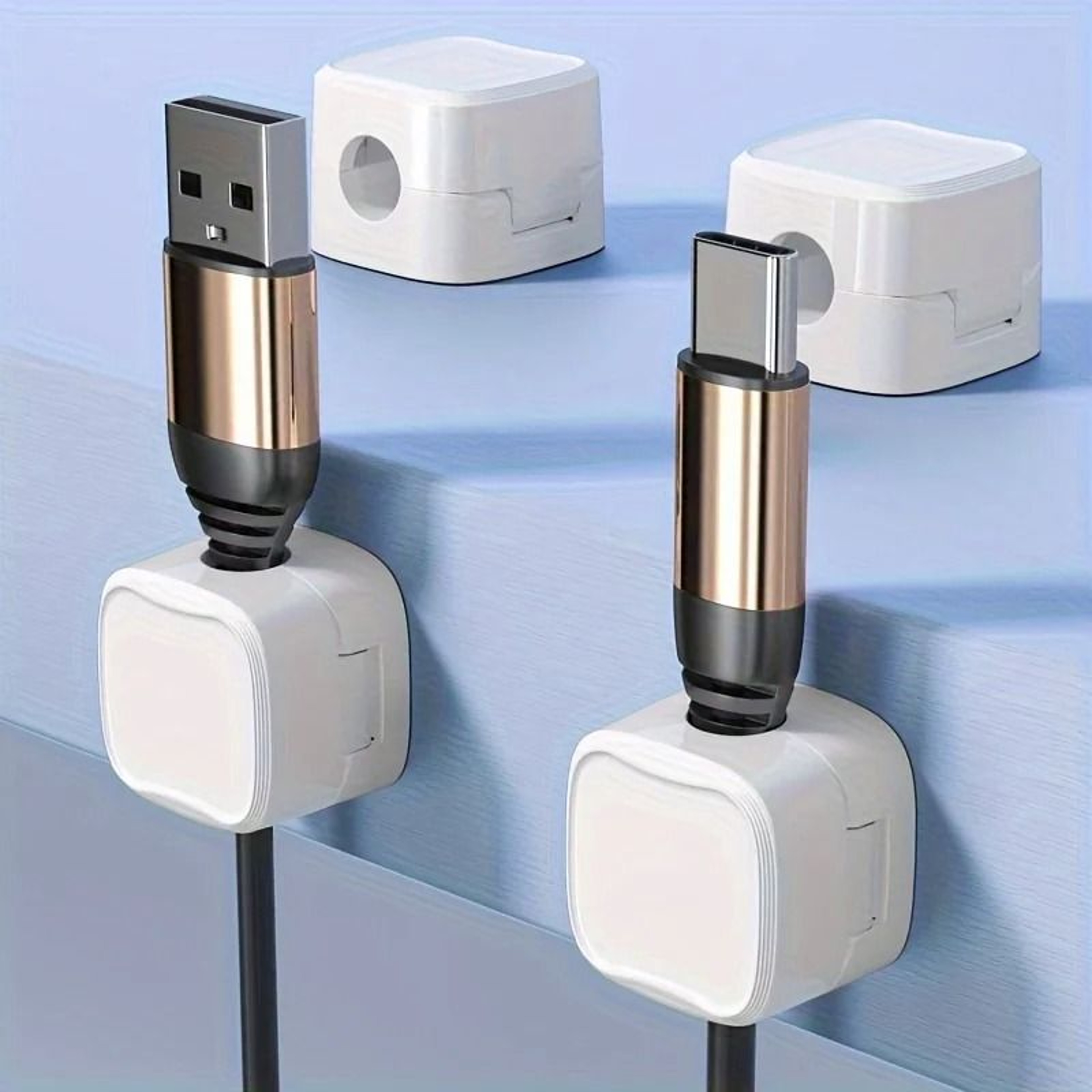 Magnetic Cable Organizer Clips  HighPerformance NonSlip Wire Organizer  Stable Cord Fixing For Desk 1