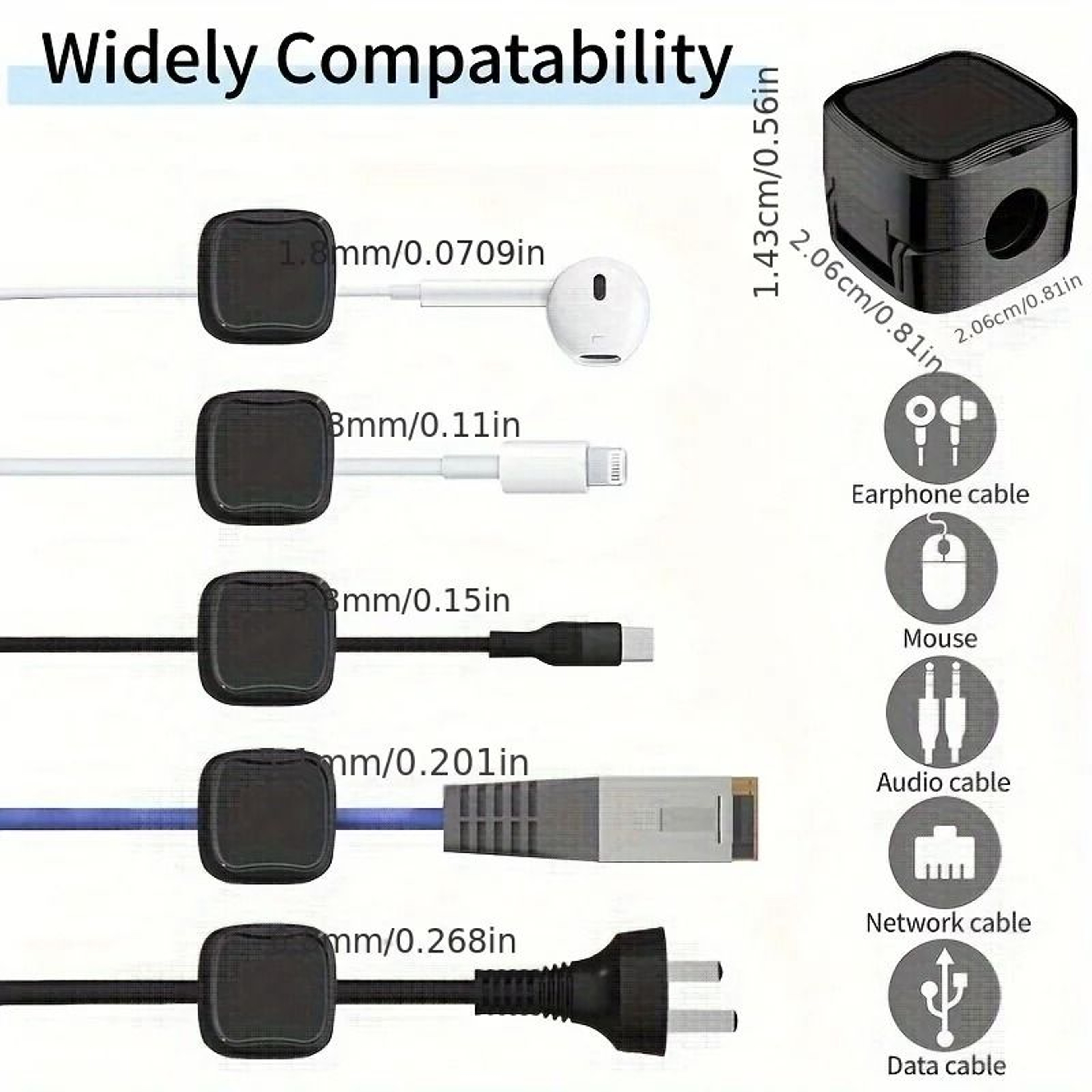 Magnetic Cable Organizer Clips  HighPerformance NonSlip Wire Organizer  Stable Cord Fixing For Desk 2