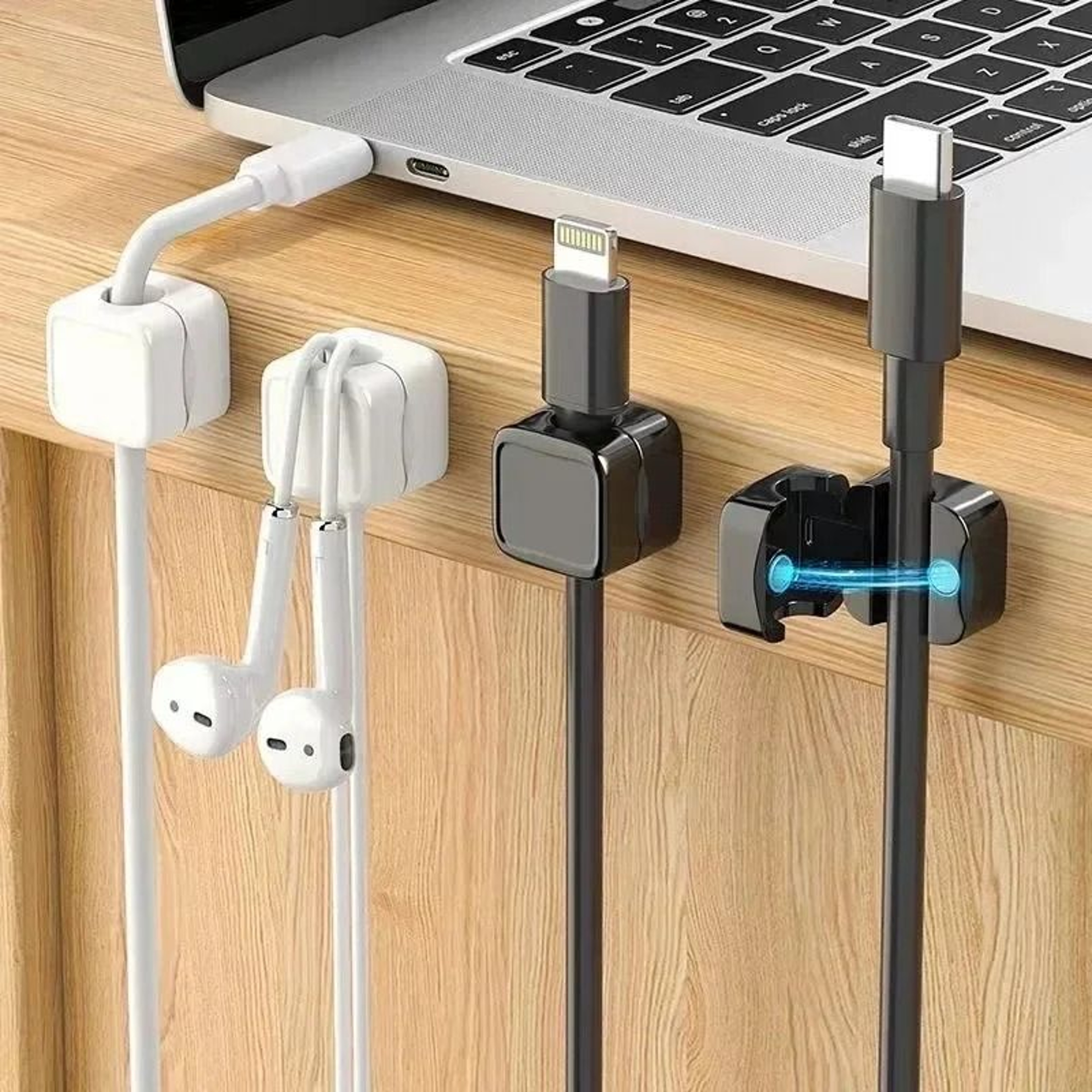 Magnetic Adjustable Cable Management Clips  HighPerformance Stable Cord Holder  Wire Keeper 2