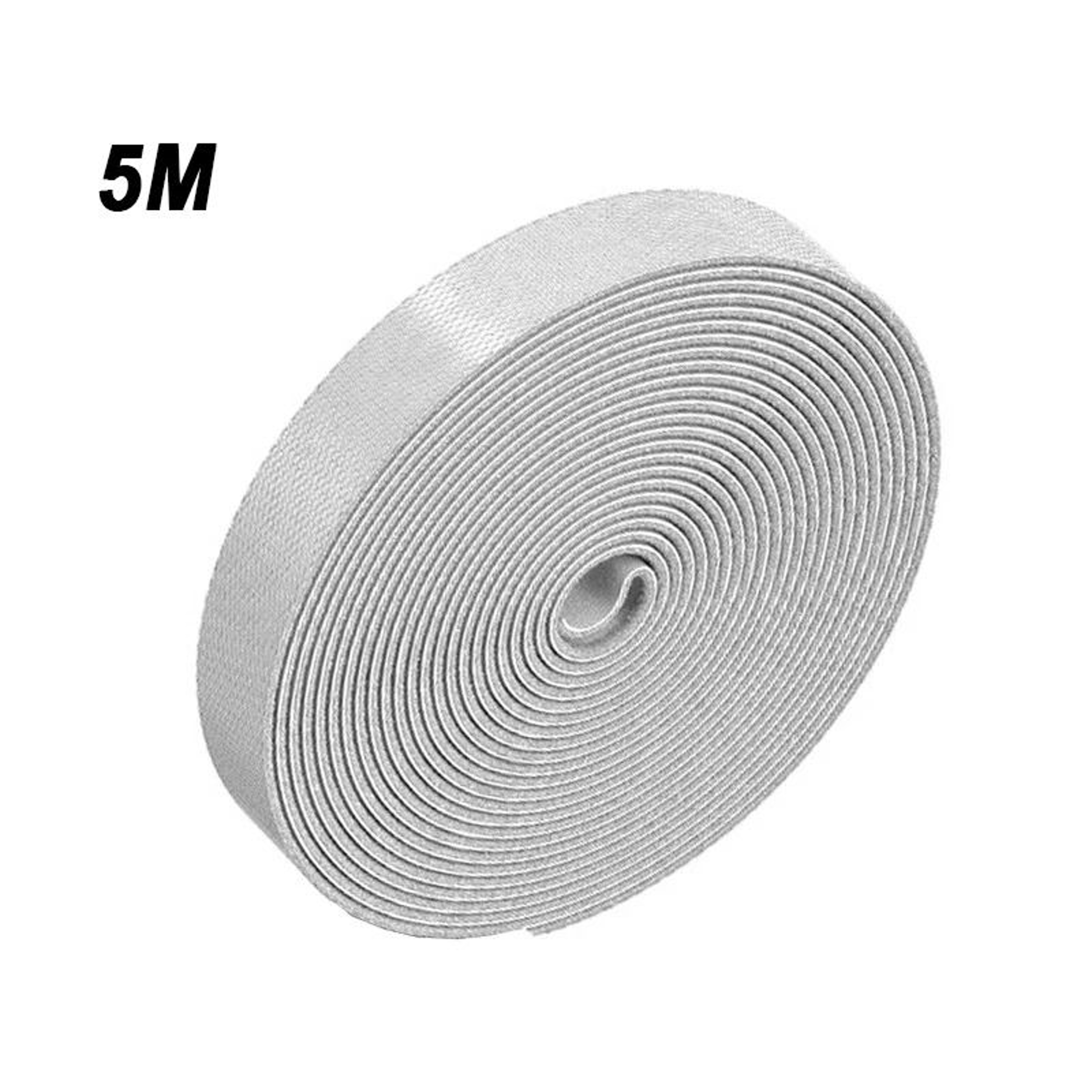 5M Reusable Cable Organizer  HighPerformance FreeCut Fastening Tape For Professional Desk Wire Stor 6