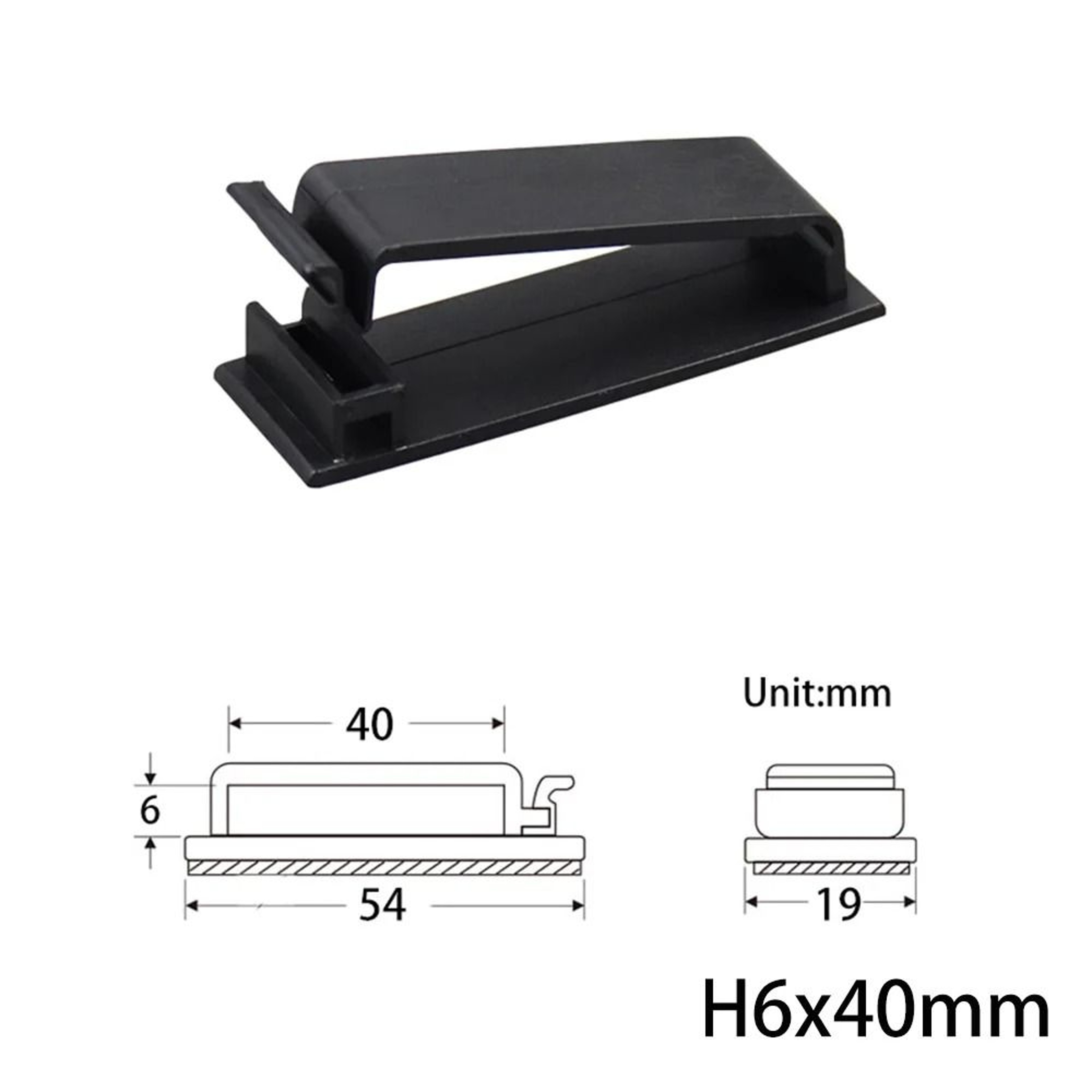 10Piece Charger Cable Organizer  HighPerformance Desktop Tidy Clips  USB Wire Management Holder 13