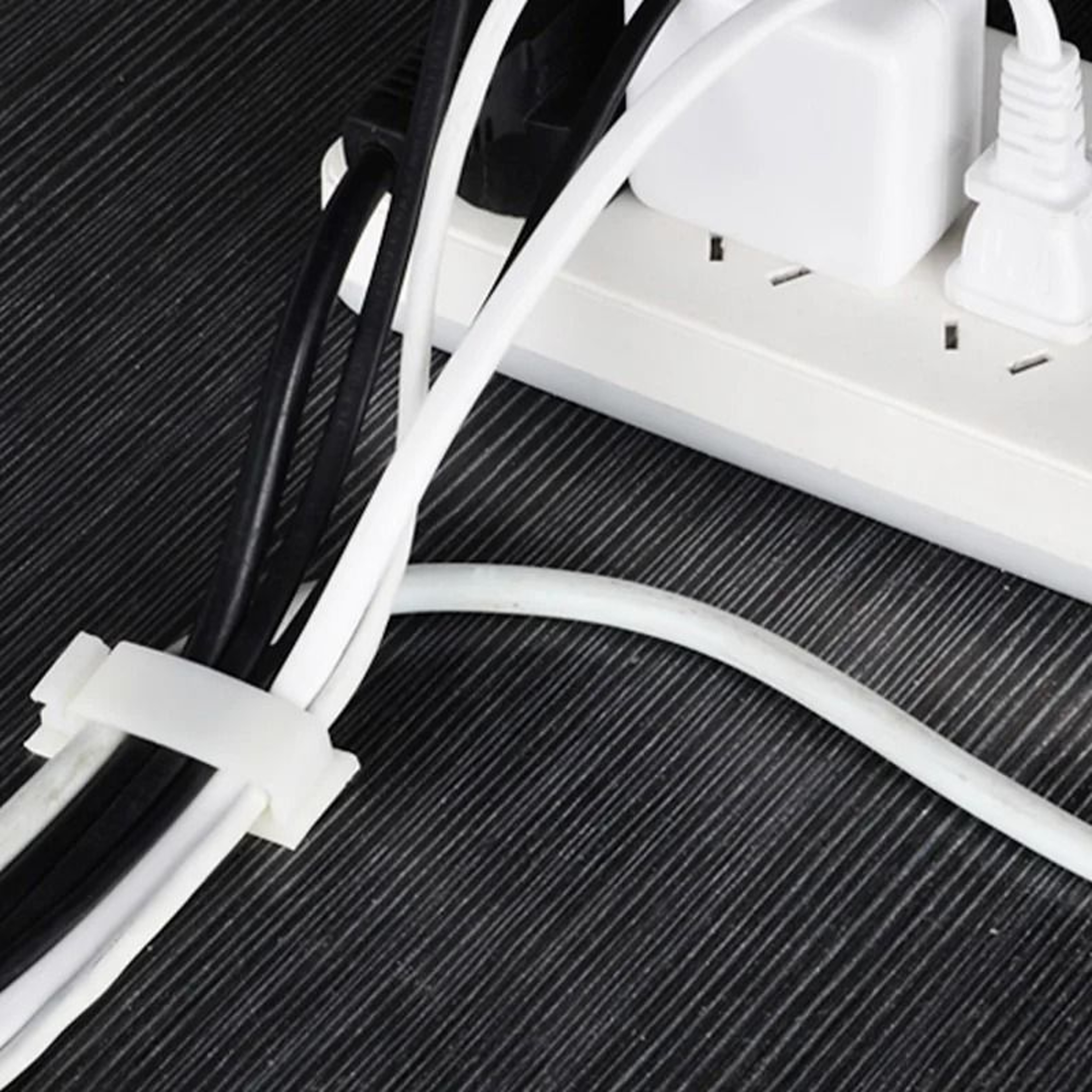 10Piece Charger Cable Organizer  HighPerformance Desktop Tidy Clips  USB Wire Management Holder 2
