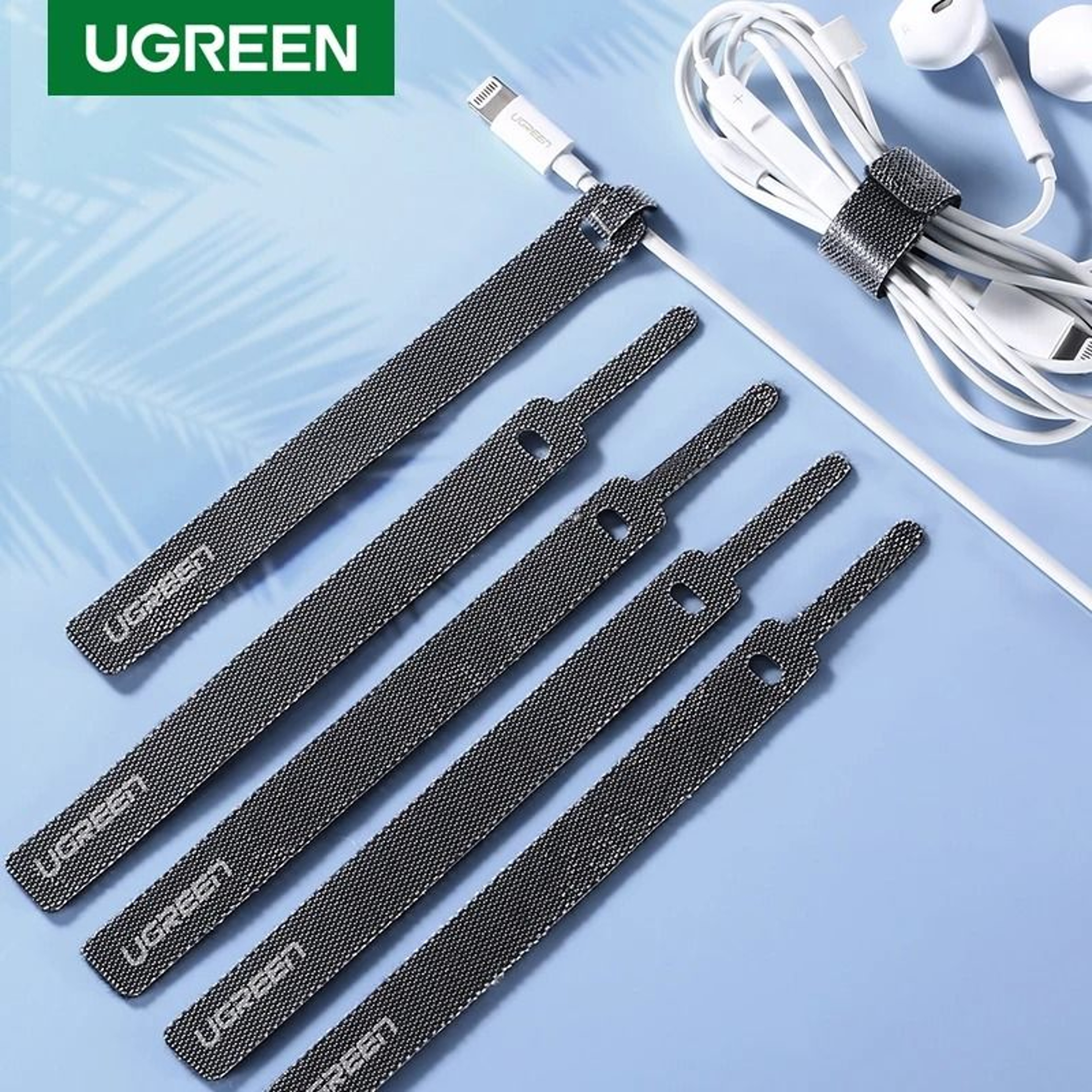 UGREEN Cable Organizer  HighPerformance HookandLoop Wire Management  Charger Protector 0