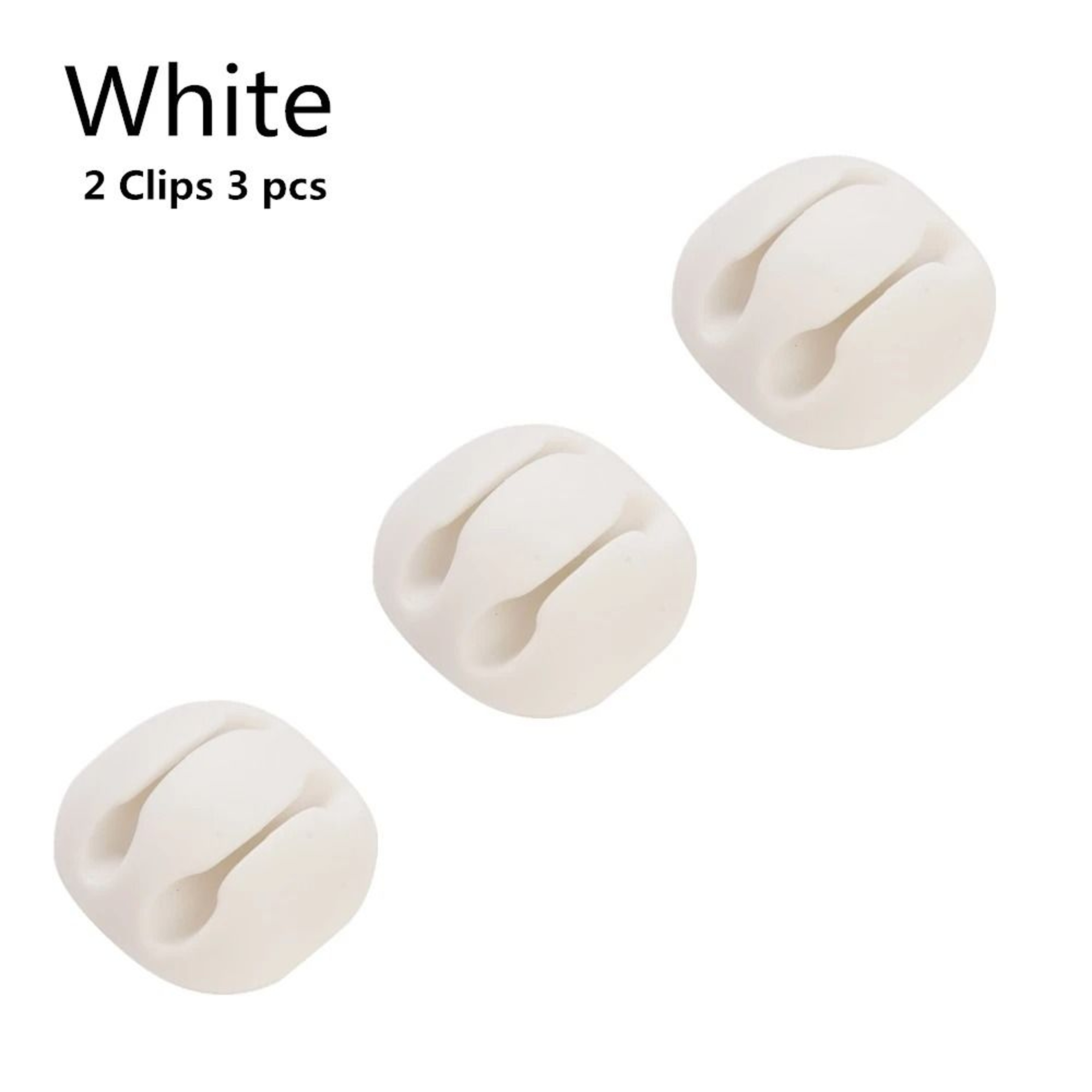 Silicone Desktop Cable Organizer  HighPerformance USB Wire Winder And Headphone Management Clip 13