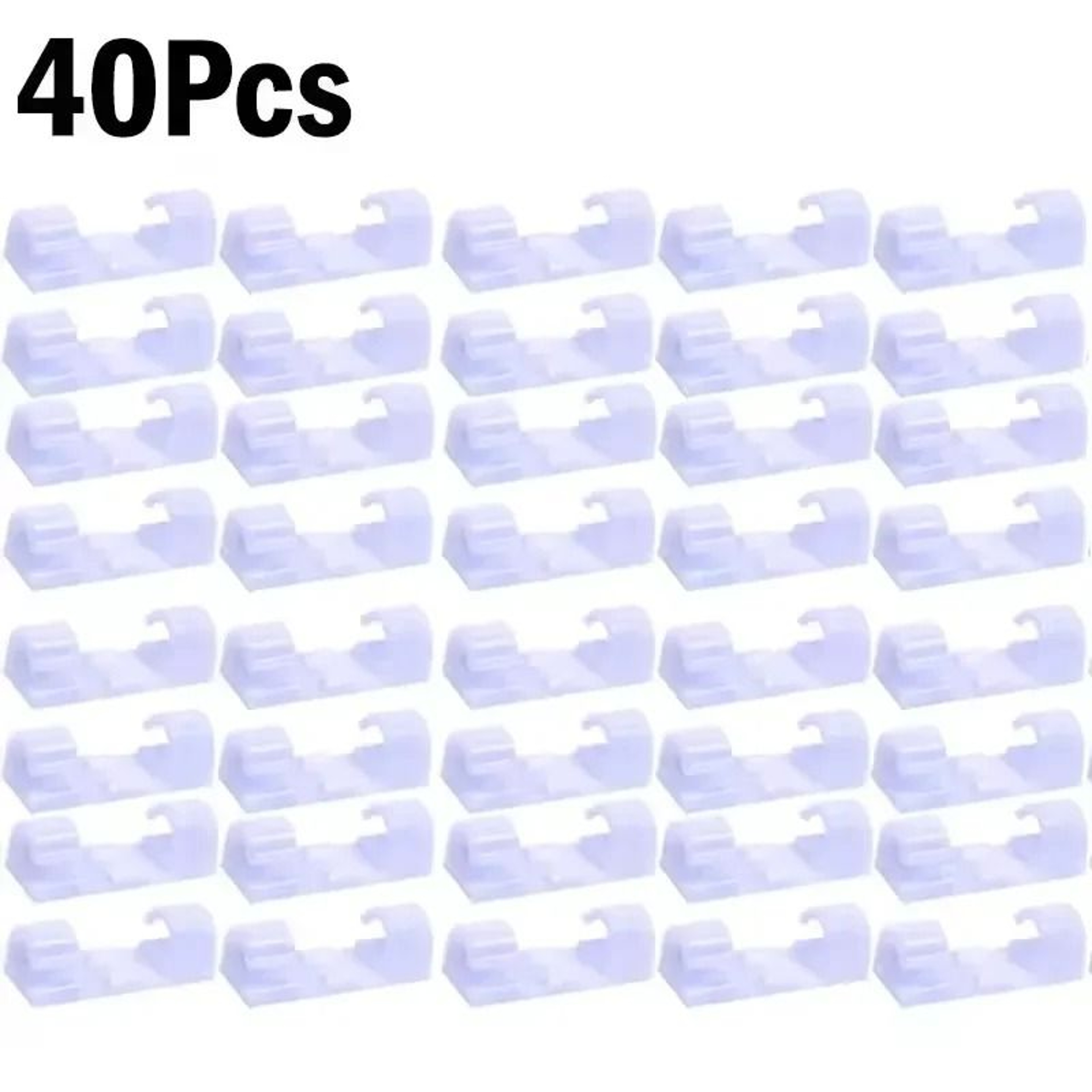 SelfAdhesive Desktop Cable Clips  HighPerformance PC Mouse  USB Power Cord Organizer 13