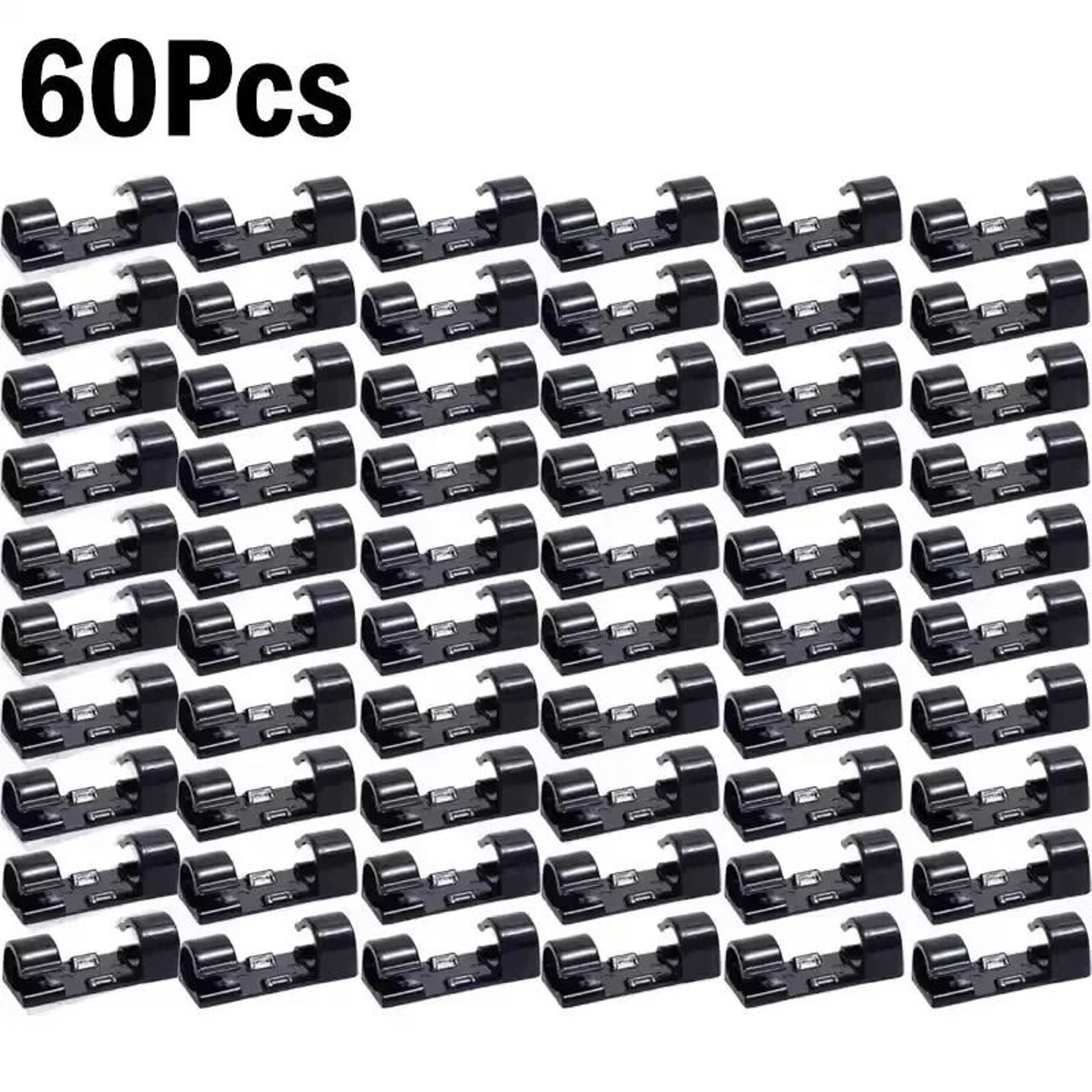 SelfAdhesive Desktop Cable Clips  HighPerformance PC Mouse  USB Power Cord Organizer 15