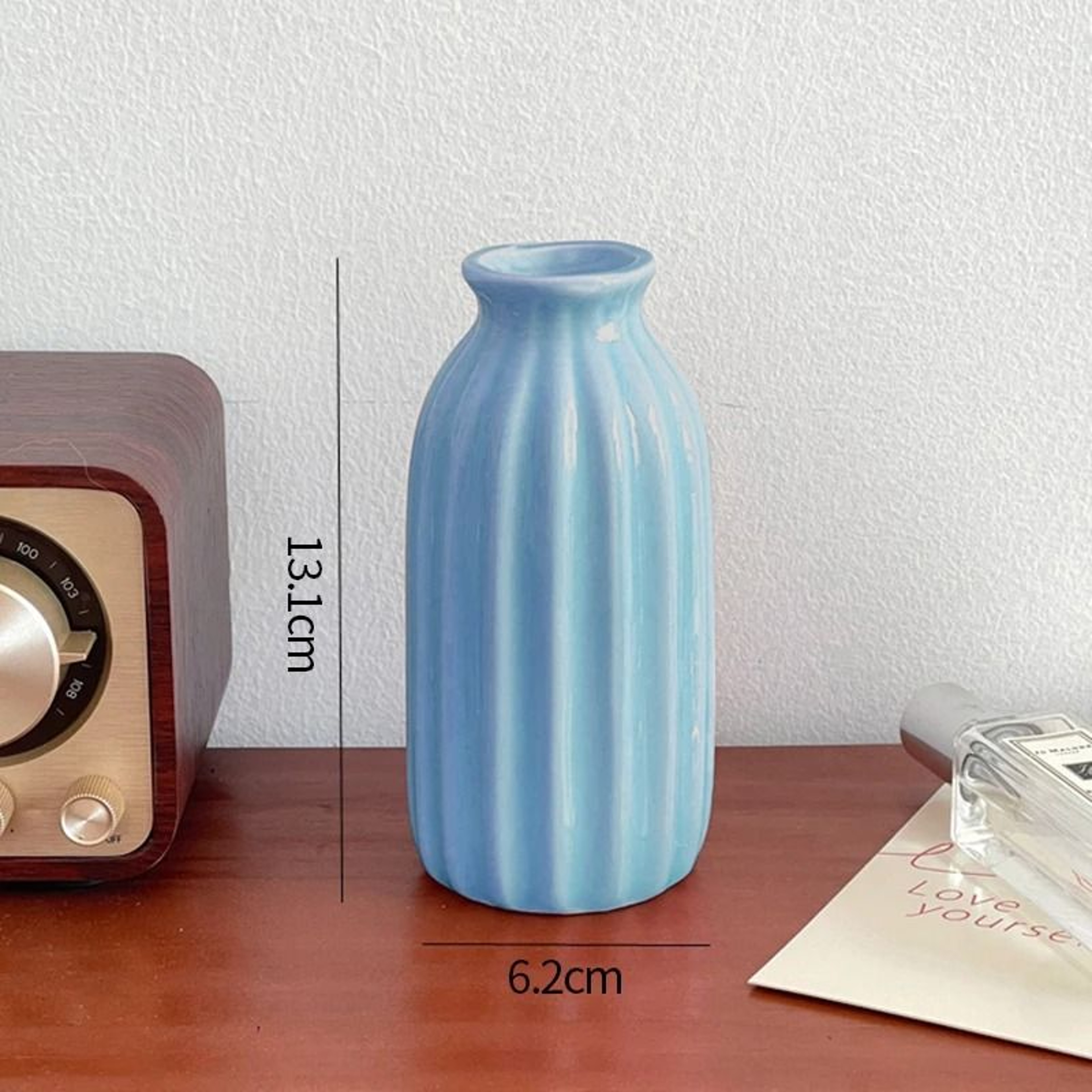 Modern Ceramic Bud Vase  HighPerformance Candy Color Small Flower Vase  Desktop Ornament 16