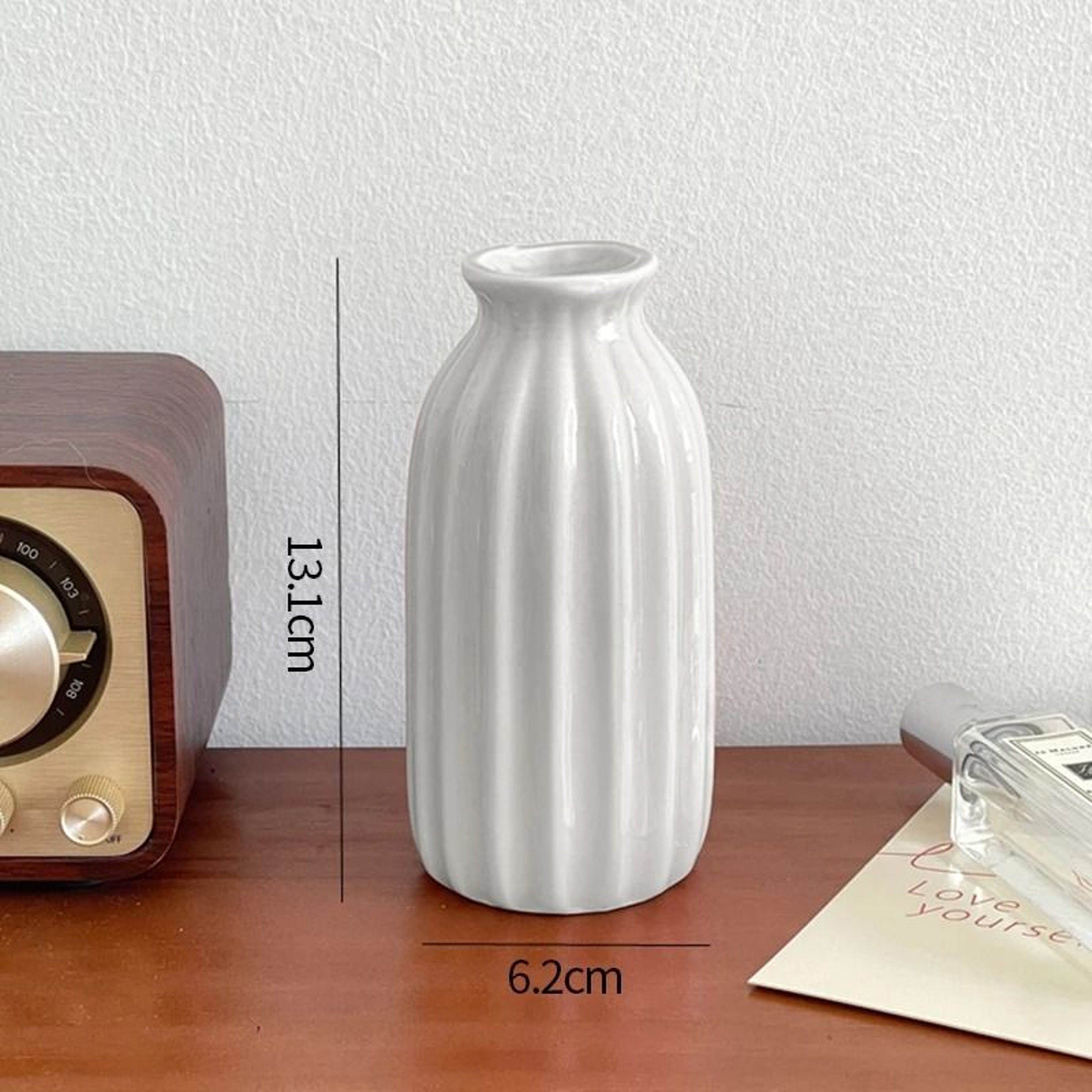 Modern Ceramic Bud Vase  HighPerformance Candy Color Small Flower Vase  Desktop Ornament 19