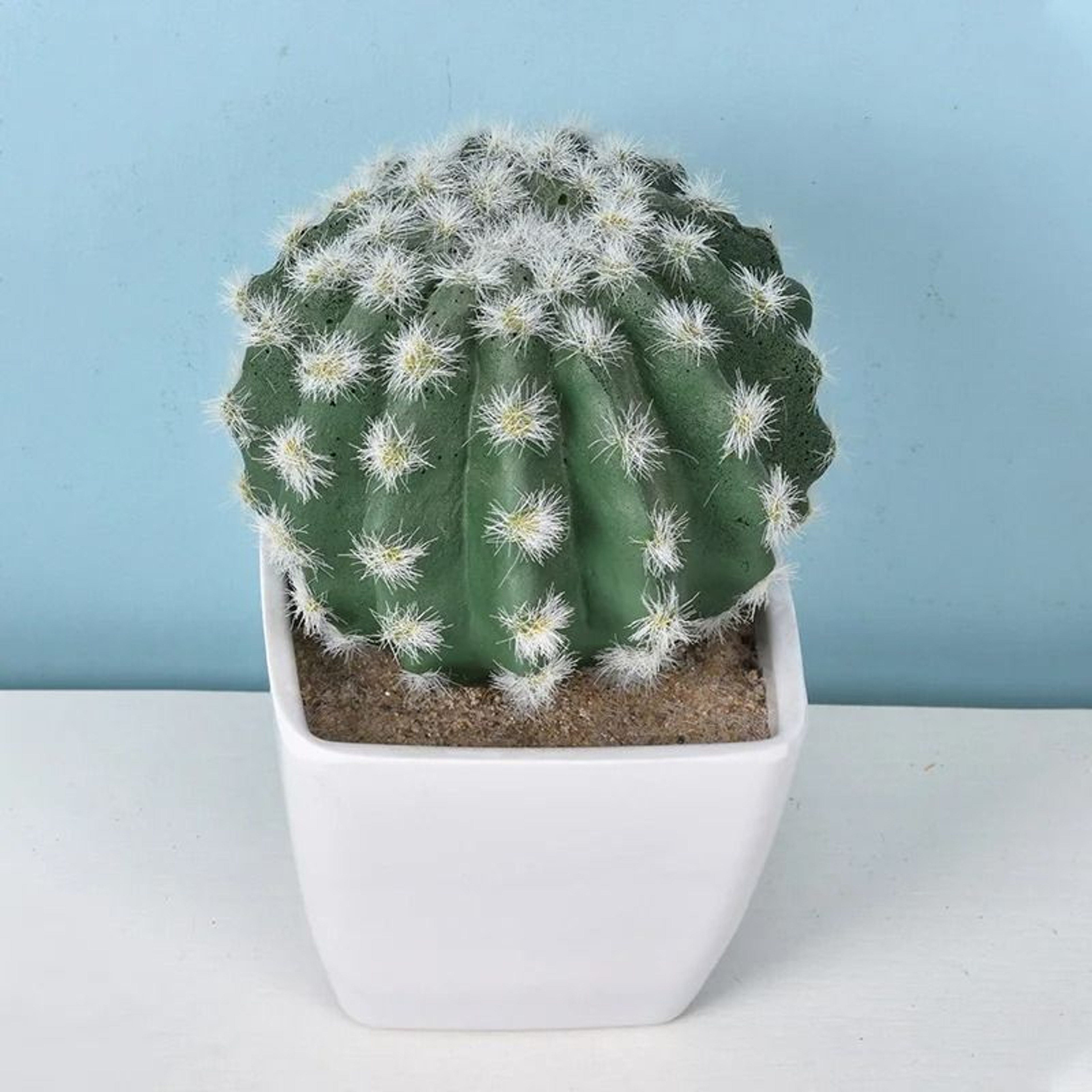 Mini Realistic Fake Cactus  HighPerformance Artificial Succulent Without Pot  Cute Potted Plant Dec 13