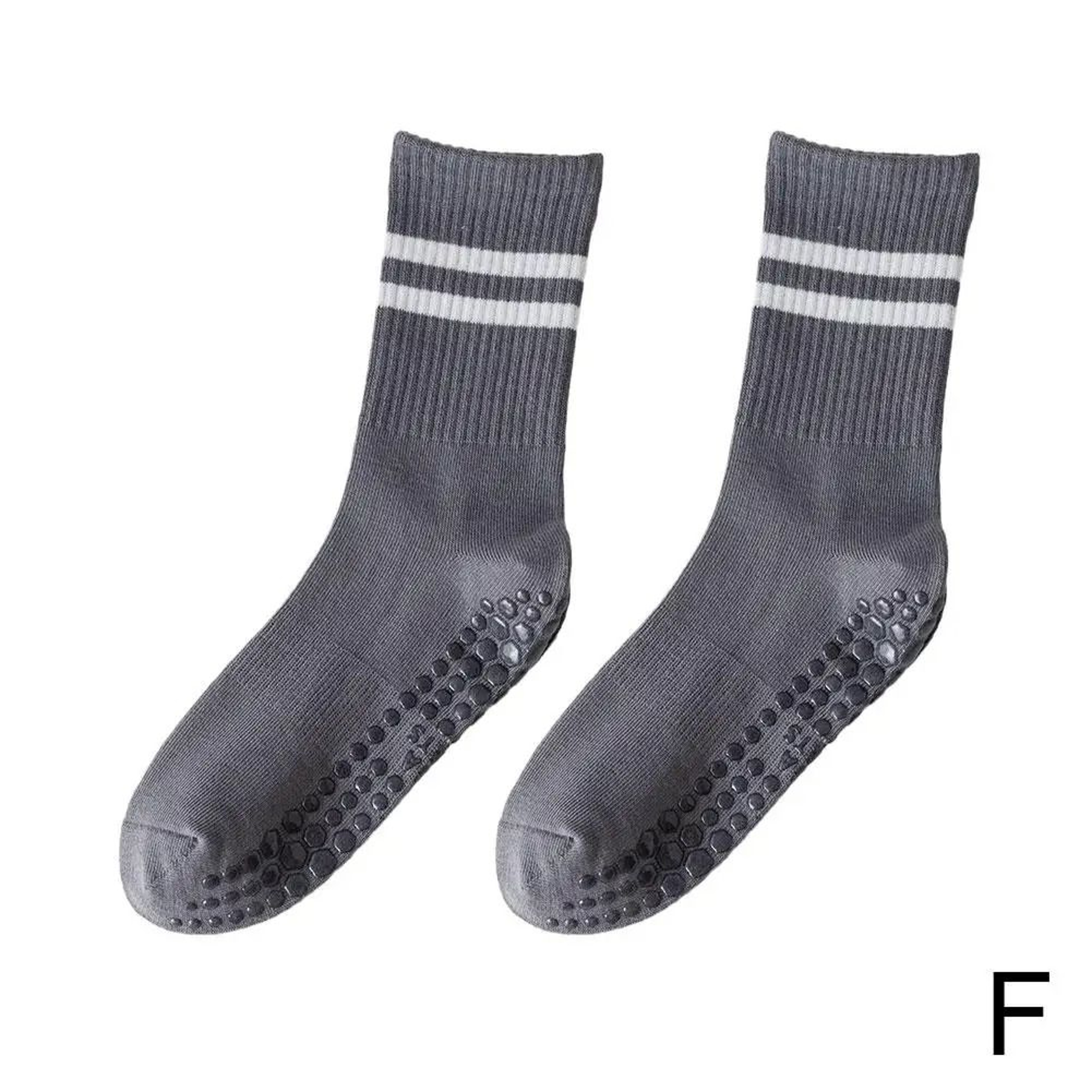 Professional MidTube Sports Socks  HighPerformance NonSlip Silicone Fitness Socks  Gym Pilates Yoga 6