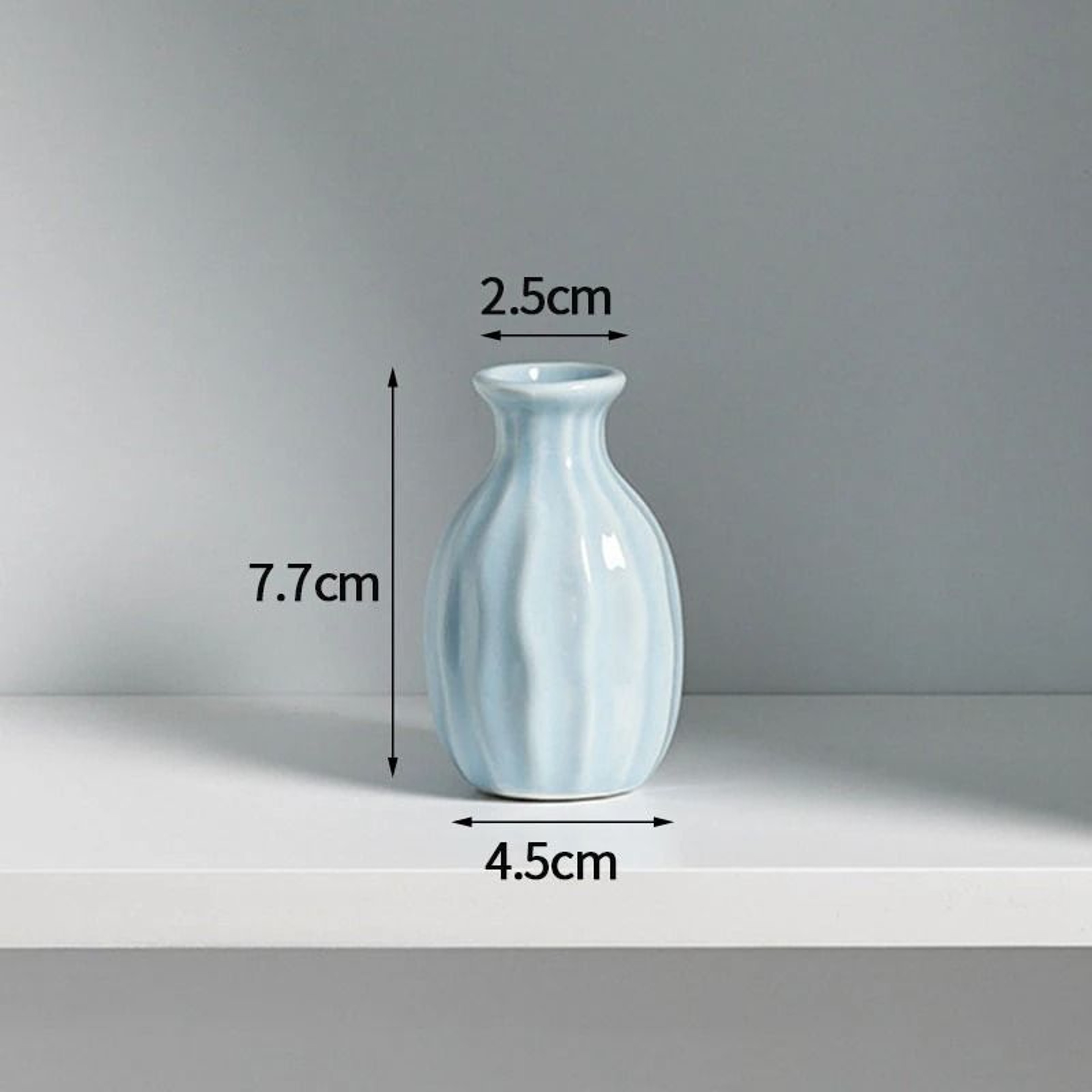 Korean Style Ceramic Bud Vase  HighPerformance Mini Flower Vase  Single Stem Decorative Floral Hold 20