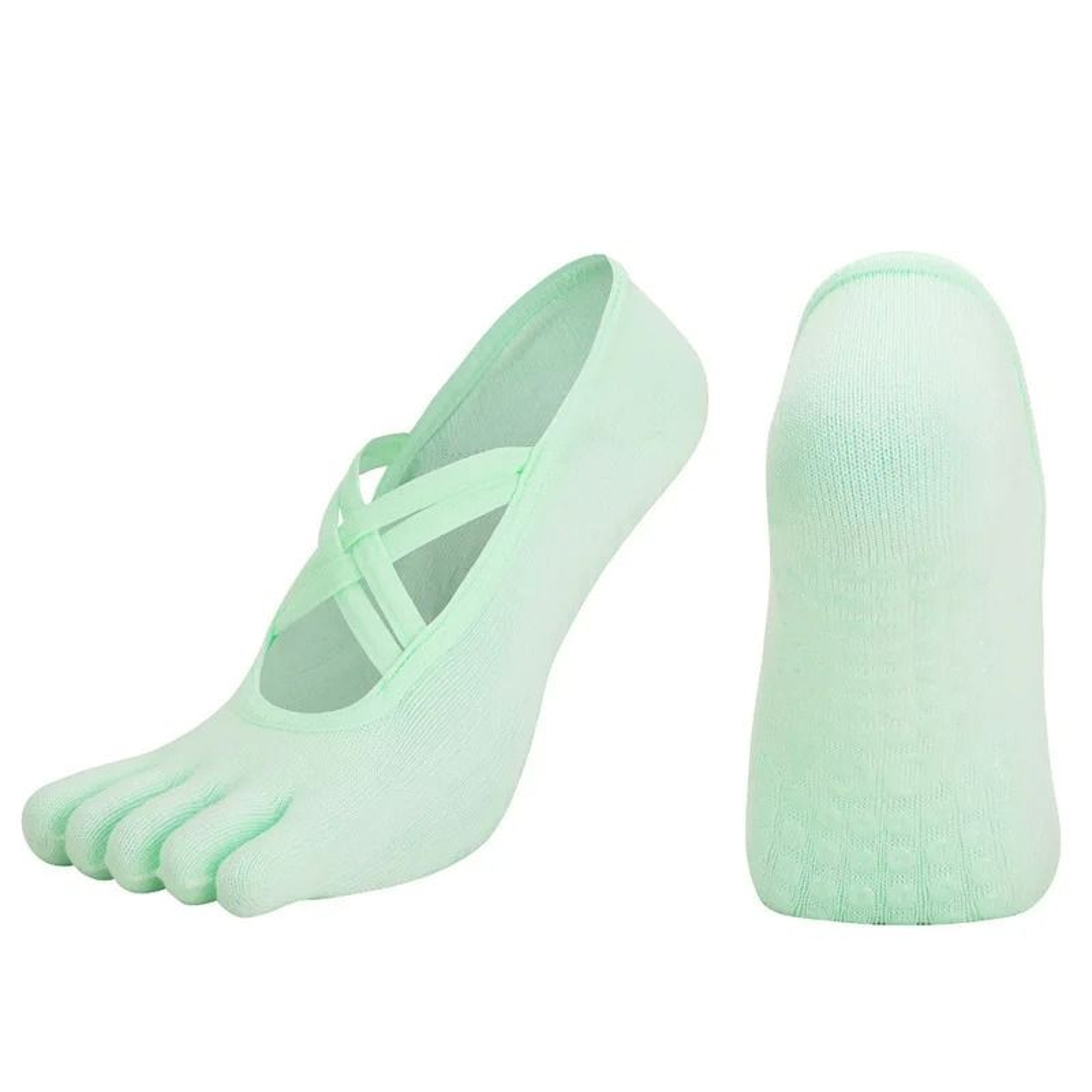 FiveToe AntiSlip Pilates Socks  HighPerformance Silicone Grip Yoga Socks  Bandage Fitness Sports Co 16
