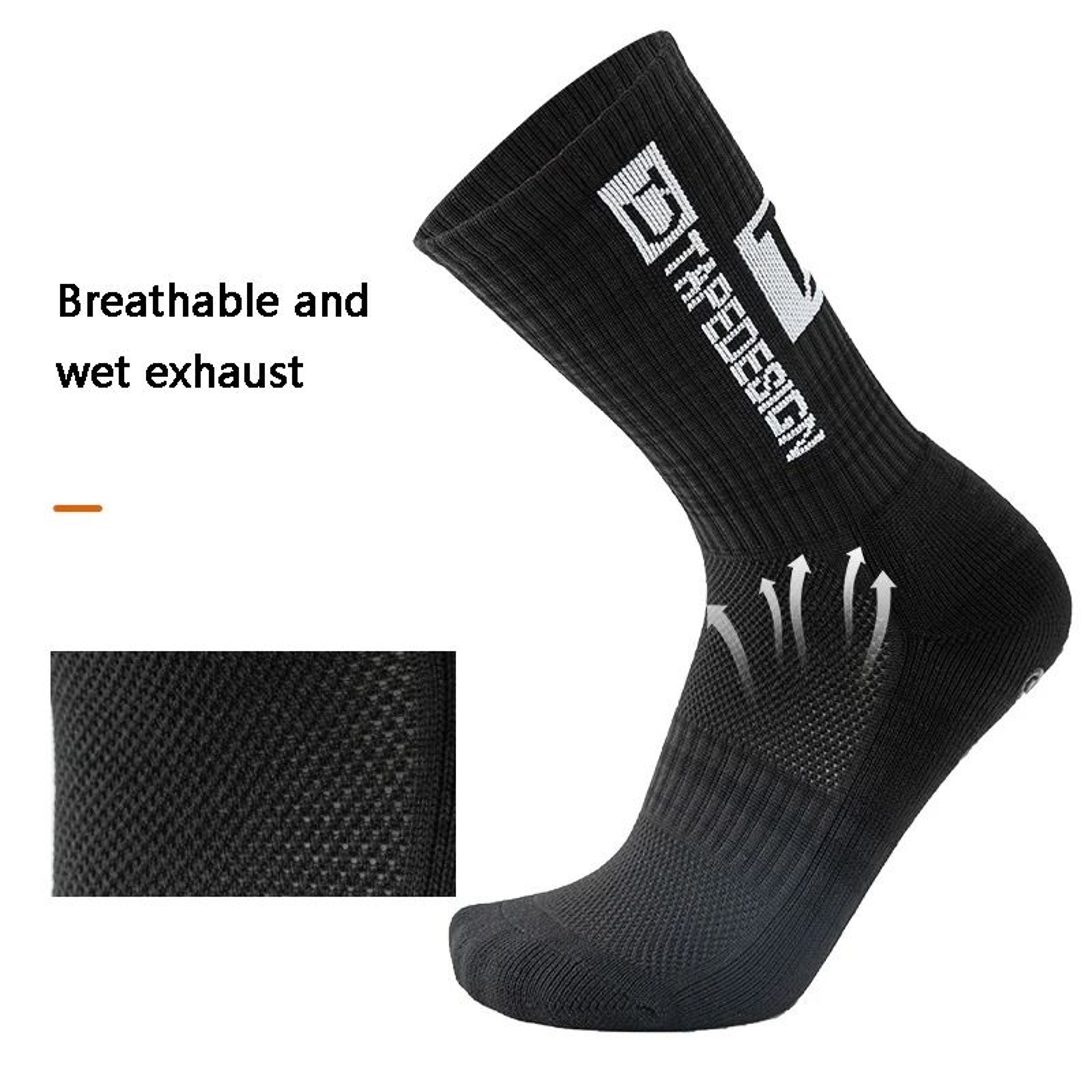 2025 AntiSlip Tape Football Socks  HighPerformance MidCalf Soccer Grip  NonSlip Sports Gear 4