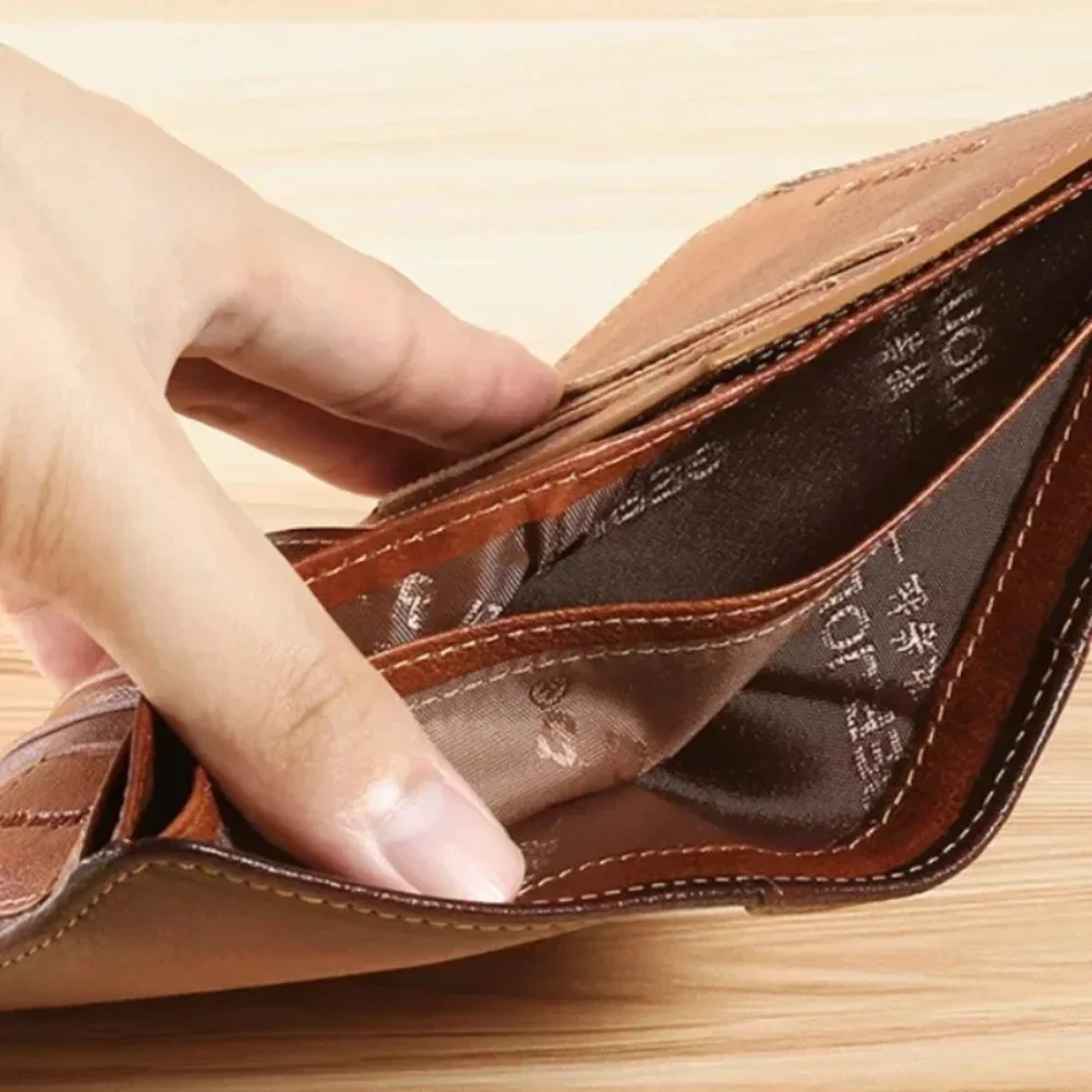 Classic Trifold Leather Wallet For Men  RFID Protection  Large Capacity 9