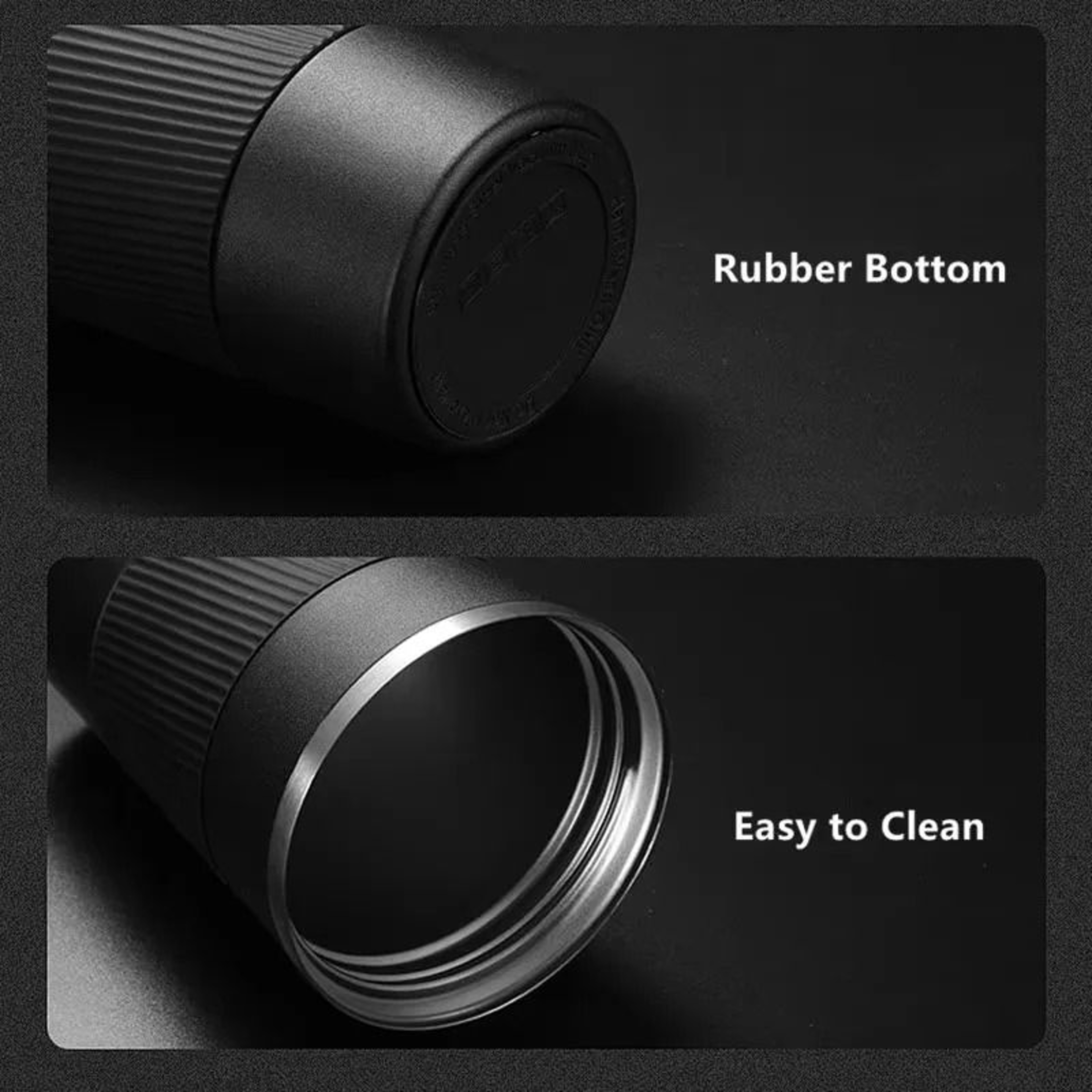 304 Stainless Steel Vacuum Insulated Water Bottle Anti Slip Coffee Thermal Mug Portable Office Gift 3