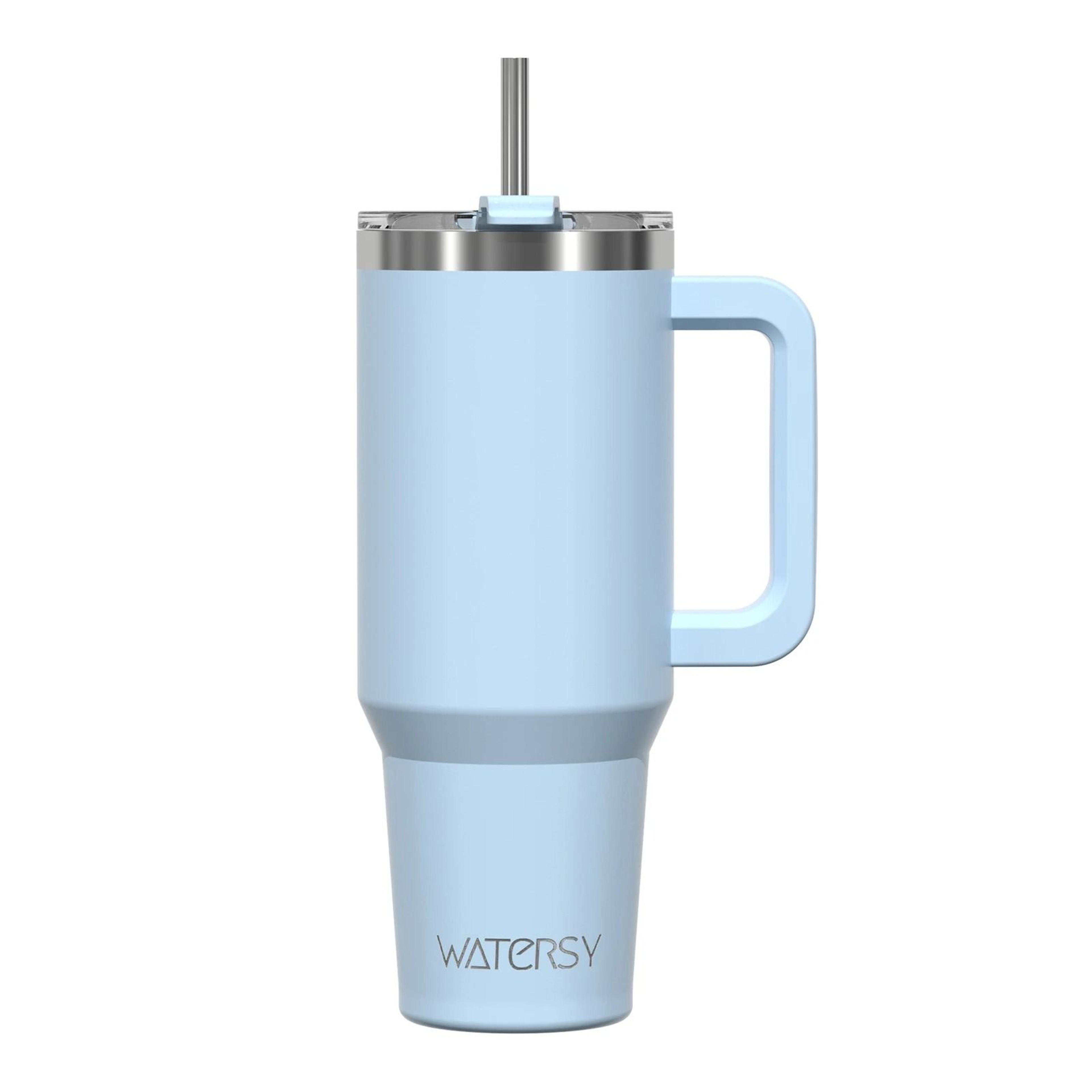 20oz Stainless Steel Insulated Tumbler With Handle And Straw Portable Car Travel Thermal Mug 11